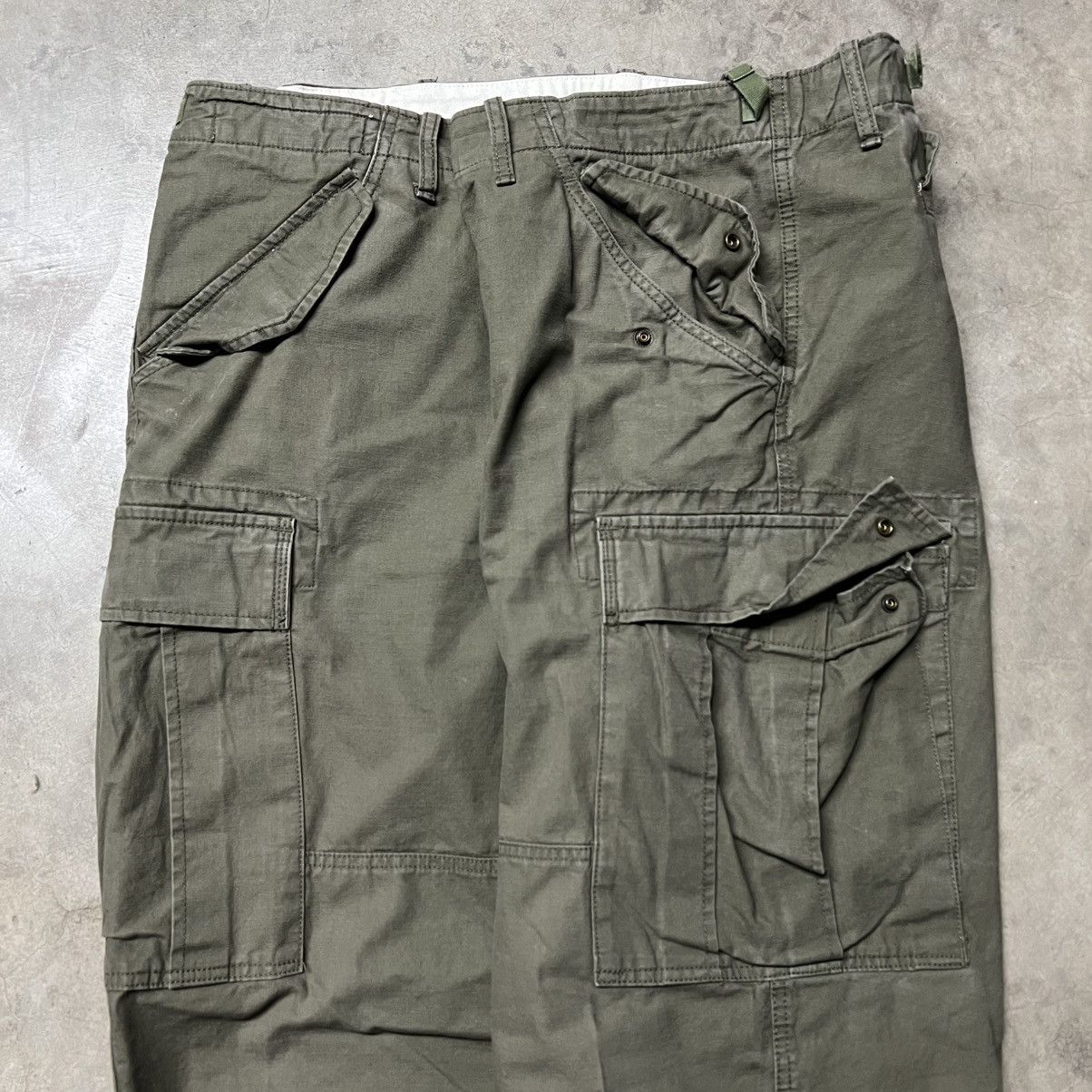 Polo Ralph Lauren × RRL Ralph Lauren Polo Ralph Lauren Military Tactical Cargo Pants Size US 44 / EU 60 - 6 Thumbnail