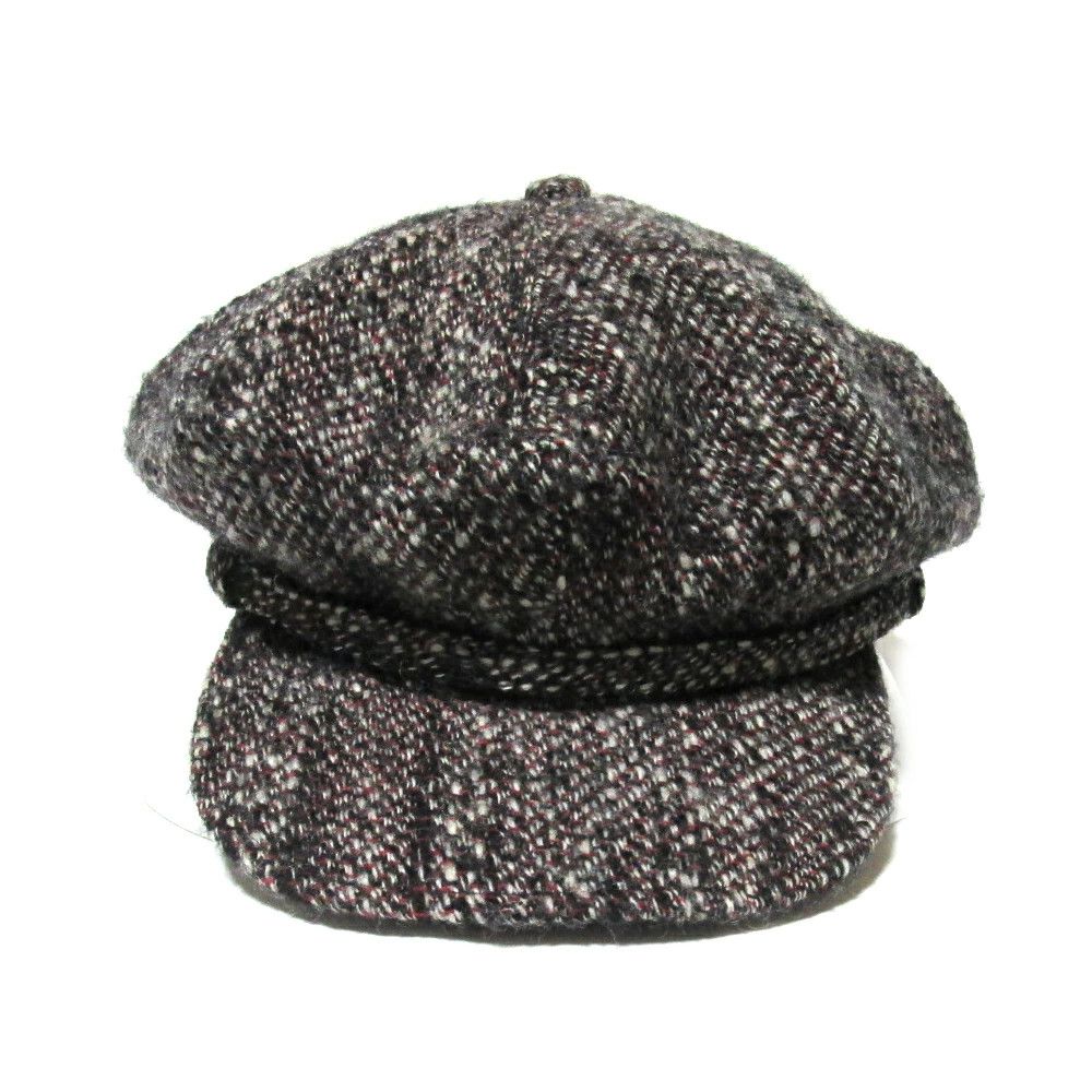 Yohji Yamamoto Yohji Yamamoto Pour Homme Tweed Wool Casquette Size ONE SIZE - 2 Thumbnail