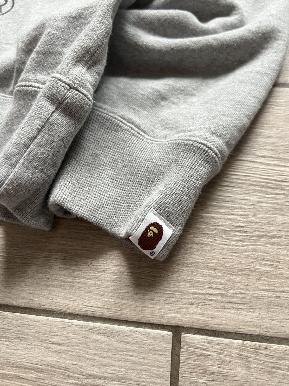 Bape BAPE Sweatshirt Japan Ape Head Pullover Gray Medium Size US M / EU 48-50 / 2 - 5 Thumbnail
