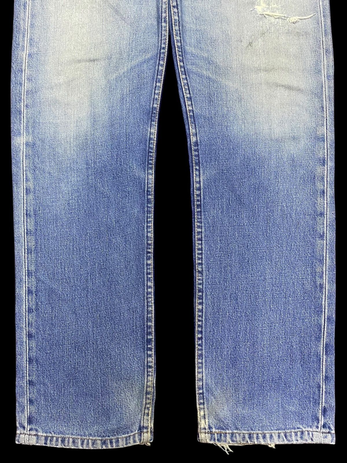 Levi's Vintage Clothing Vintage Levis 505 Y2K Faded Wash Distressed Style Loose Jean Size US 33 - 5 Thumbnail