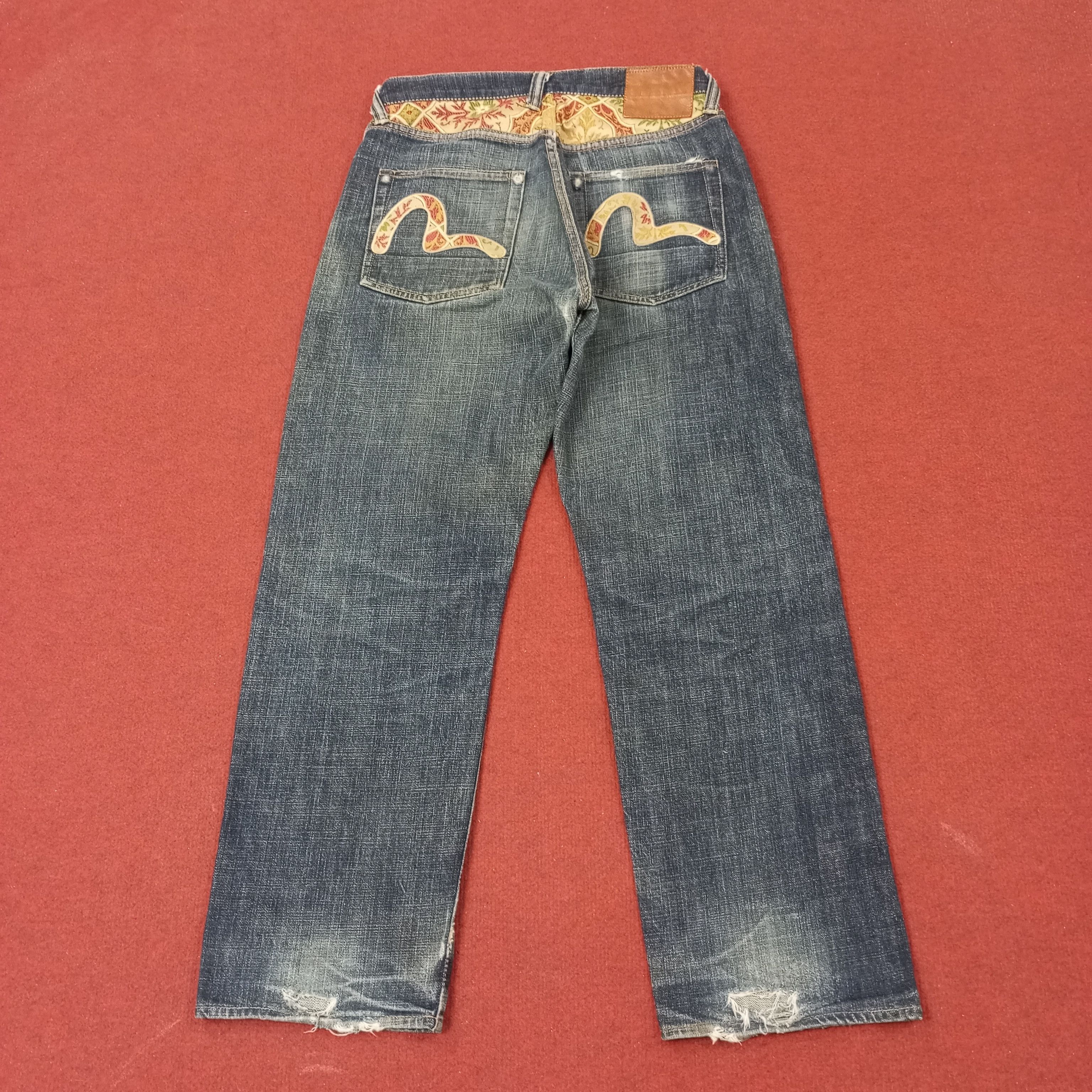 Evisu Vintage Evisu Japanese Brand Custom Daicock Jeans c244n30 Size US 30 / EU 46 - 4 Thumbnail
