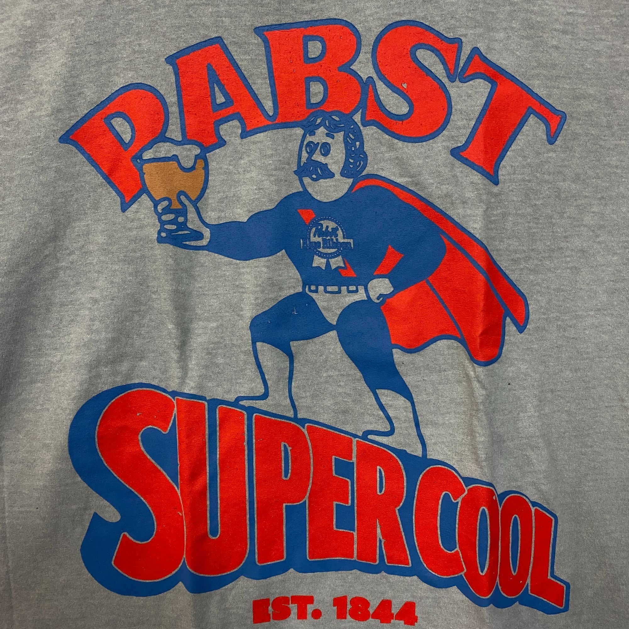 Pabst Blue Ribbon Pabst Blue Ribbon Supercool Man Retro T-Shirt M/L Size US L / EU 52-54 / 3 - 2 Thumbnail