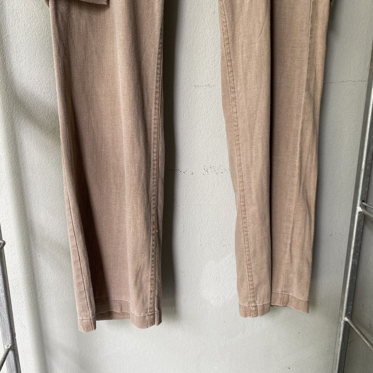 Zucca ZUCCA Khaki Straight-Leg Cargo Pants Size US 33 - 4 Thumbnail