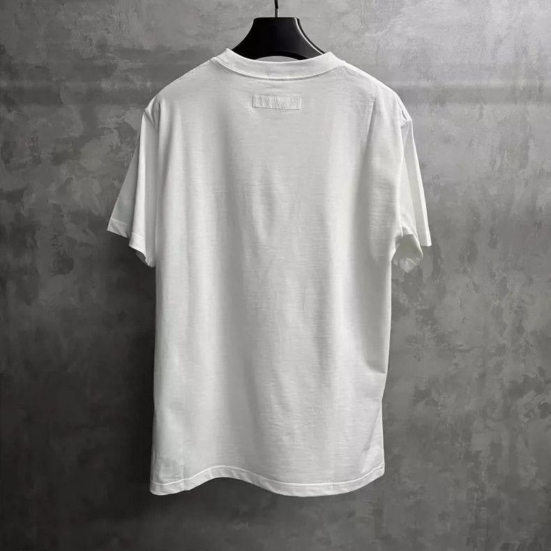 Dior Dior White Letter Print Short Sleeve T-2505 Size US M / EU 48-50 / 2 - 6 Thumbnail