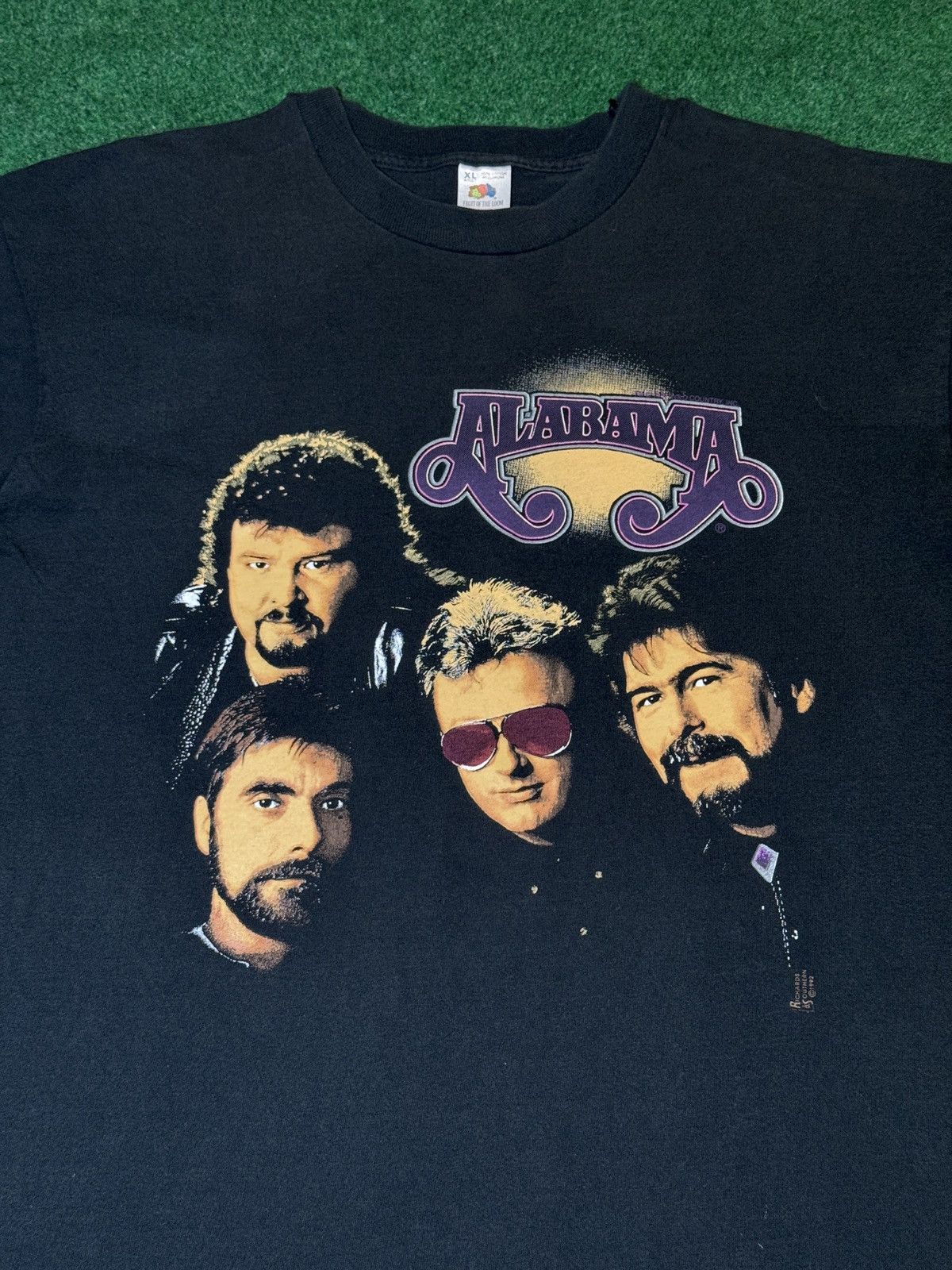 Band Tees × Vintage Vintage 90s Alabama Band Shirt Mens XL Country T Shirt Size US XL / EU 56 / 4 - 2 Thumbnail