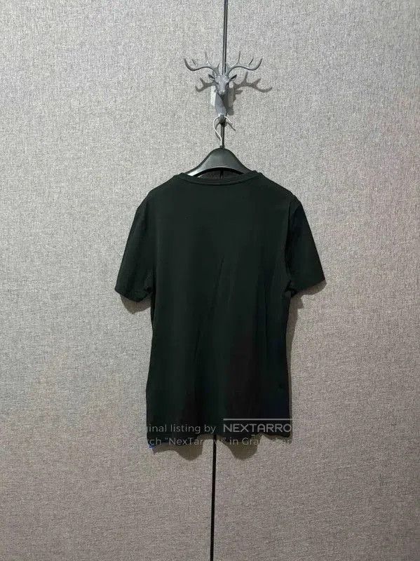 Fendi Fendi Black Cotton Logo Men's T-Shirt . Size US M / EU 48-50 / 2 - 2 Thumbnail