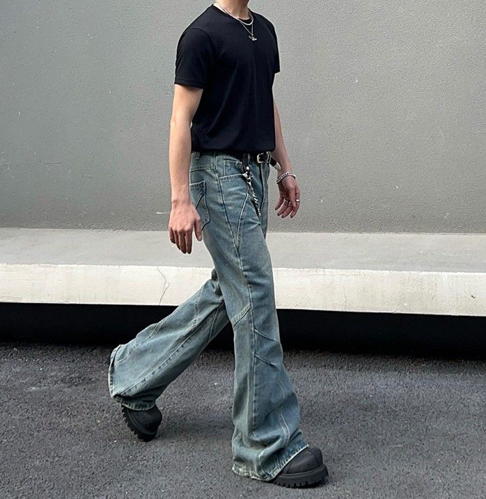 Jean Stacked Flare Jeans Size US 30 / EU 46 - 2 Thumbnail