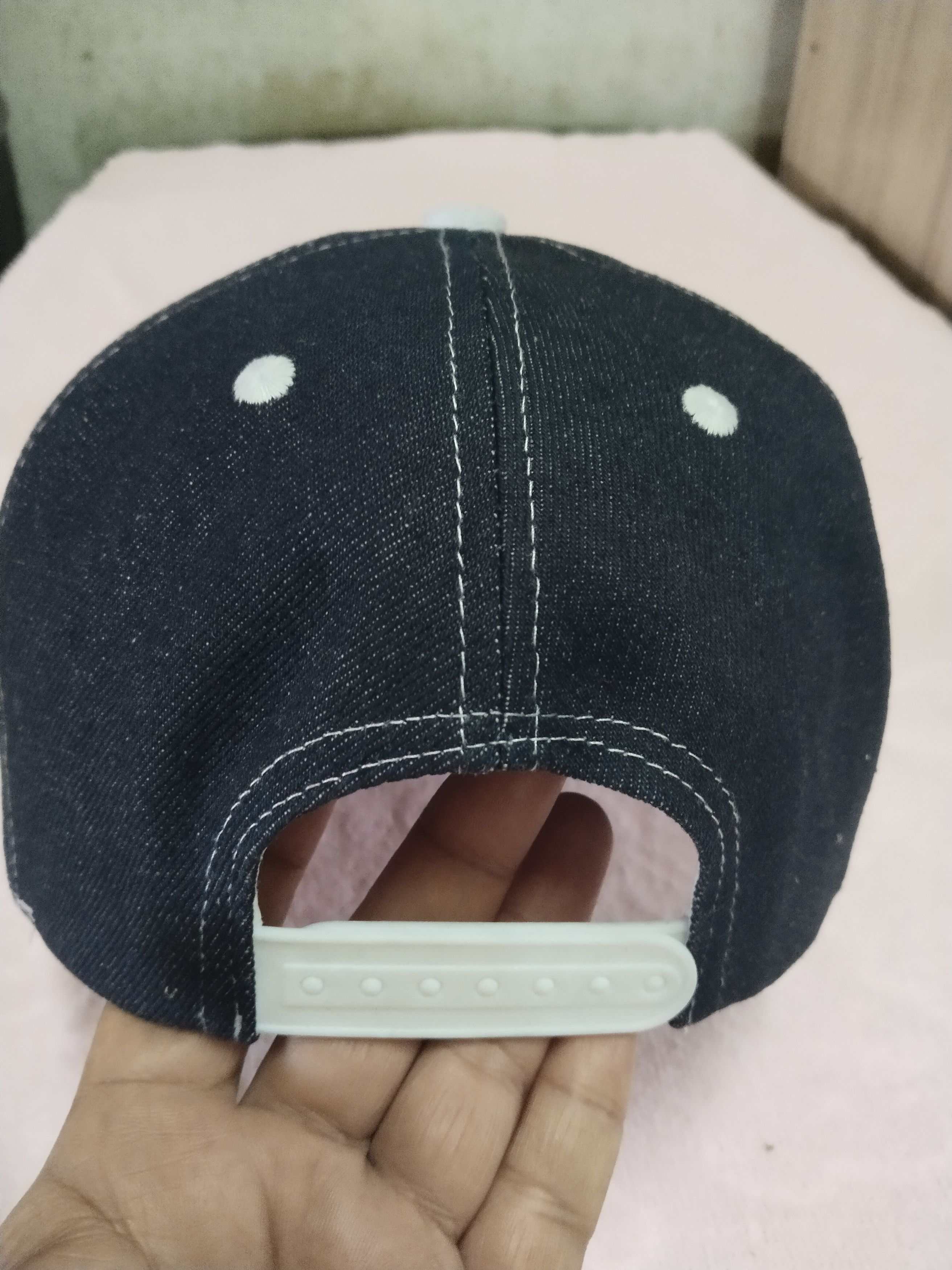 The Unbranded Brand RARE DENIM HAND MADE CUSTOM PATCHES CAP Size ONE SIZE - 5 Thumbnail