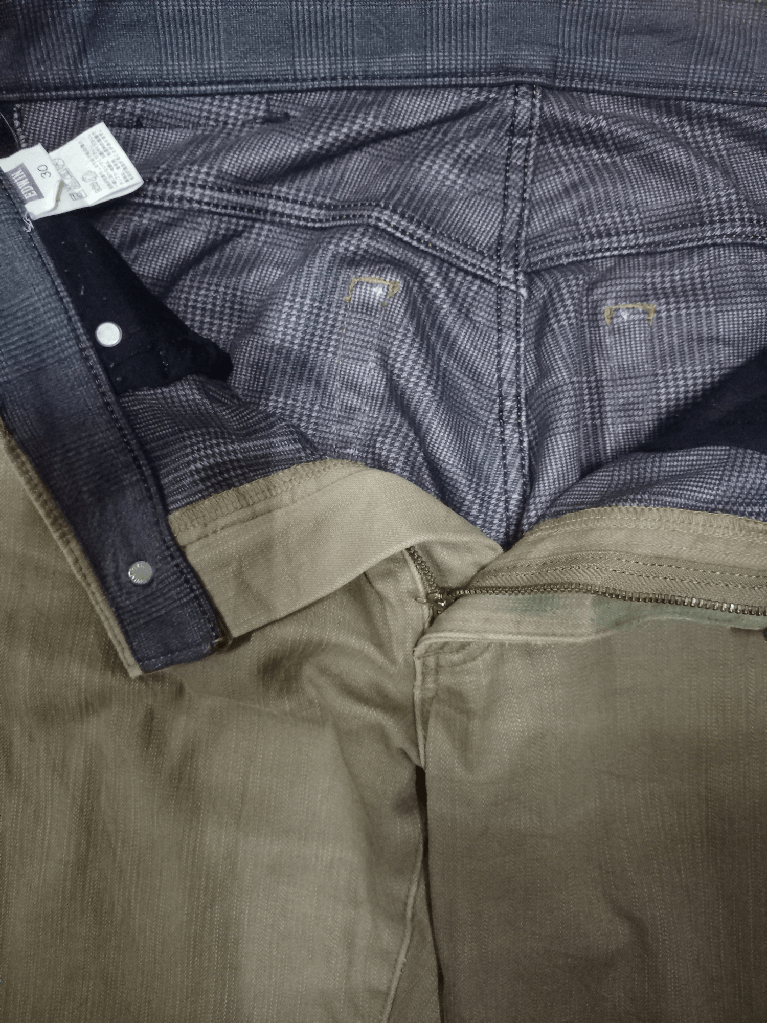 Edwin × Japanese Brand Vintage Edwin Japan Loose Denim Pants 31x29 Size US 31 - 4 Thumbnail