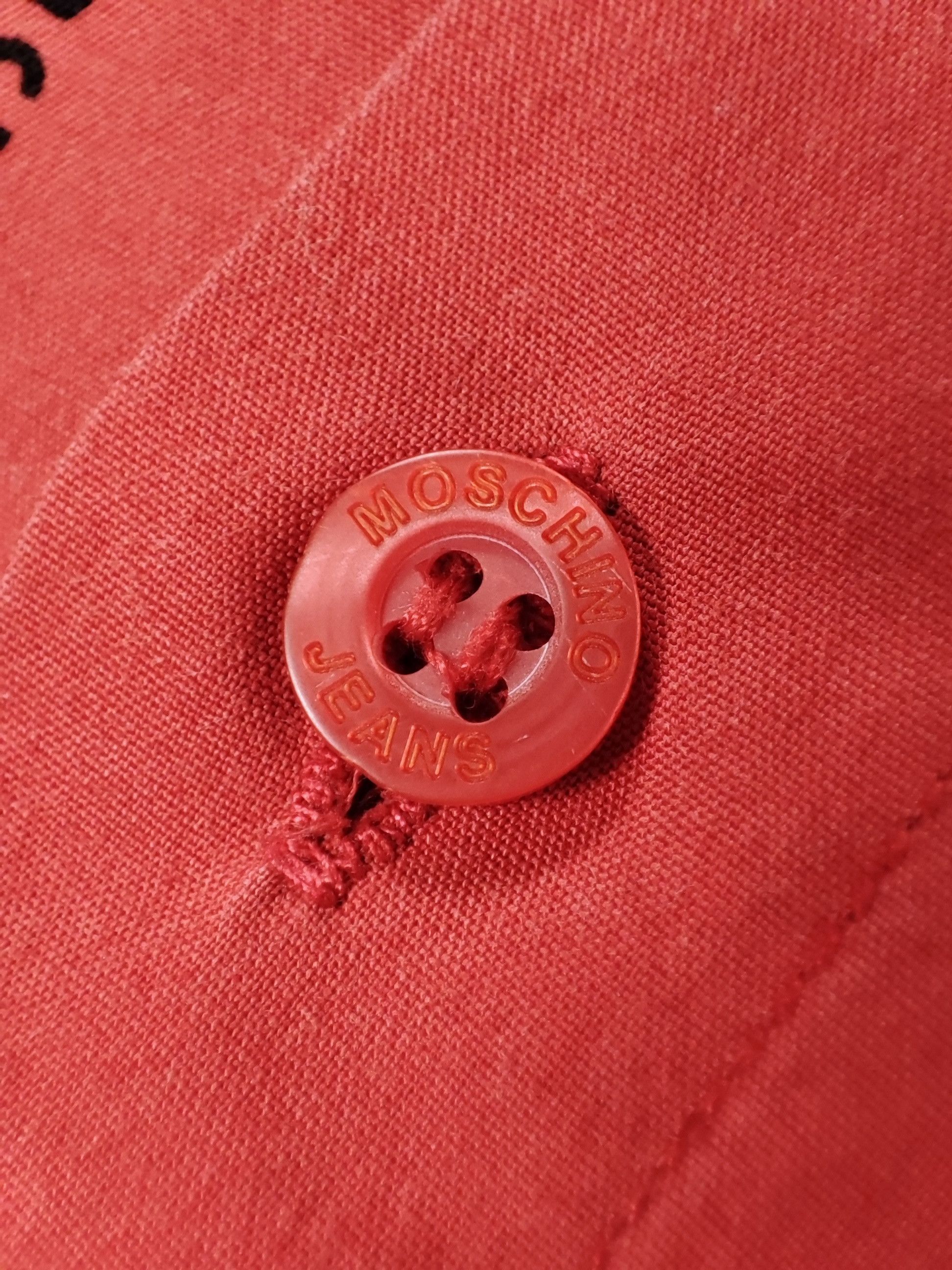 Moschino Moschino vintage shirt monogram Size US L / EU 52-54 / 3 - 14 Thumbnail