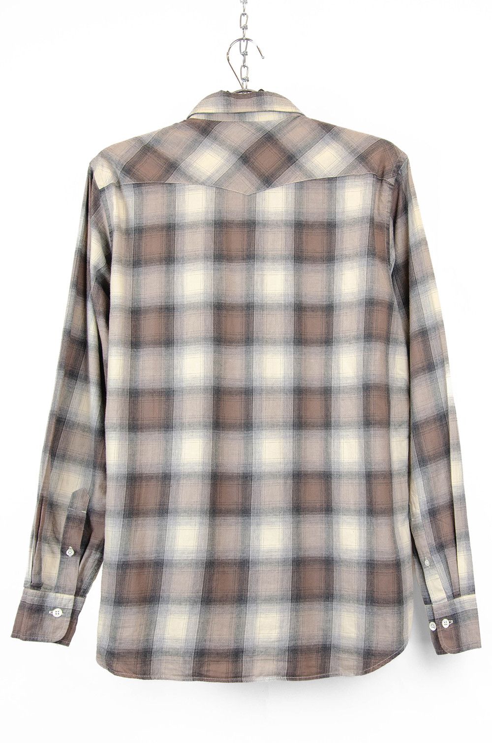 Hartford Hartford Slim Fit Plaid Cotton Shirt – Size M Size US M / EU 48-50 / 2 - 2 Thumbnail
