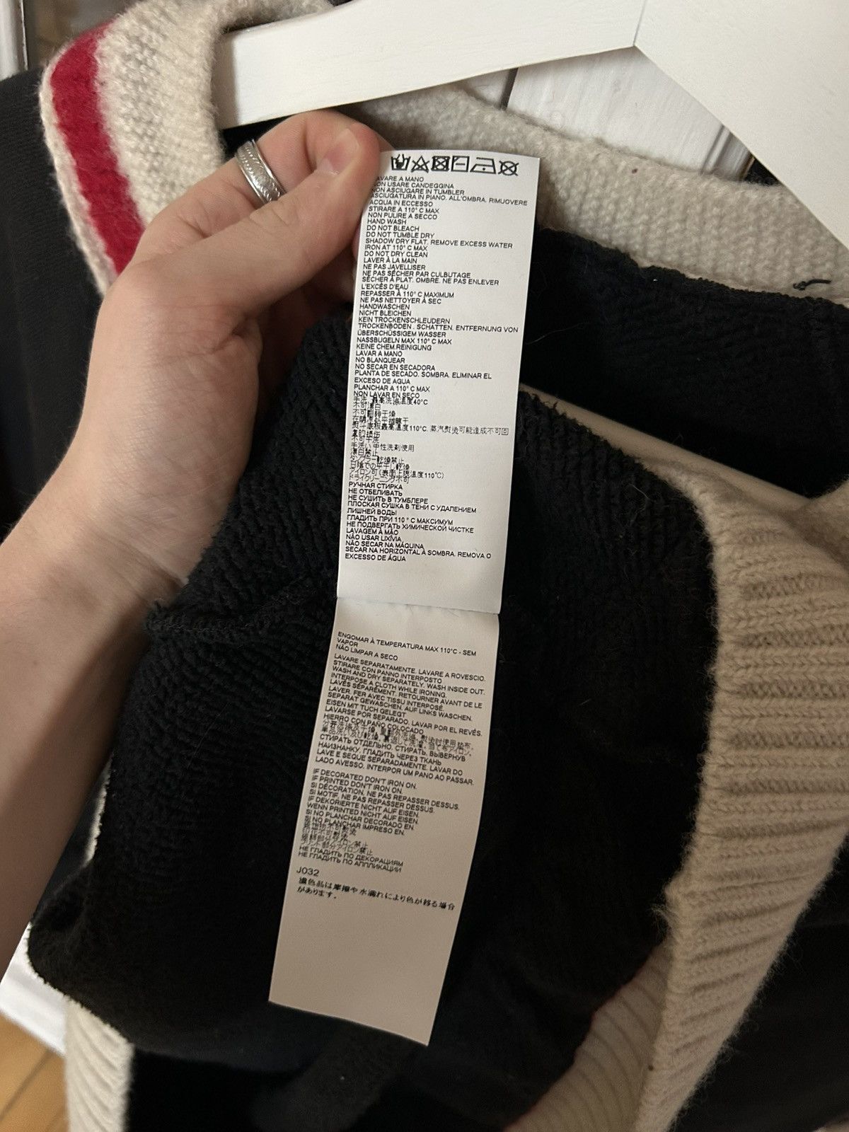 Maison Margiela AW20 Wool Appliqué Sweater Size US M / EU 48-50 / 2 - 9 Thumbnail