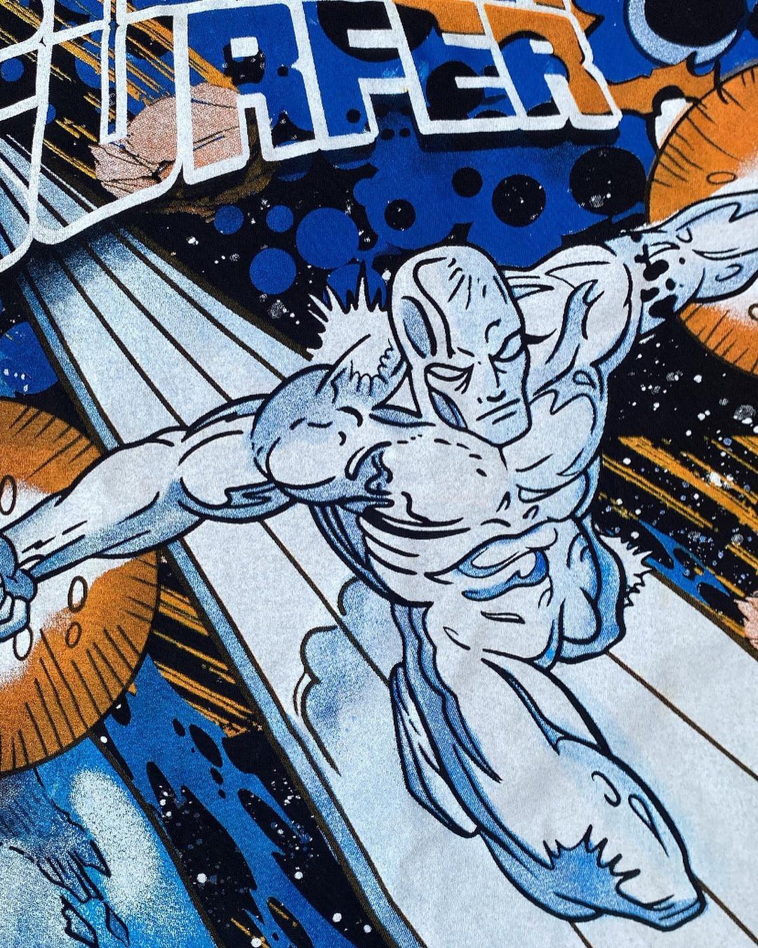 Japanese Brand × Vintage Silver Surfer vs Galactus AOP Bootleg Size US XL / EU 56 / 4 - 2 Thumbnail