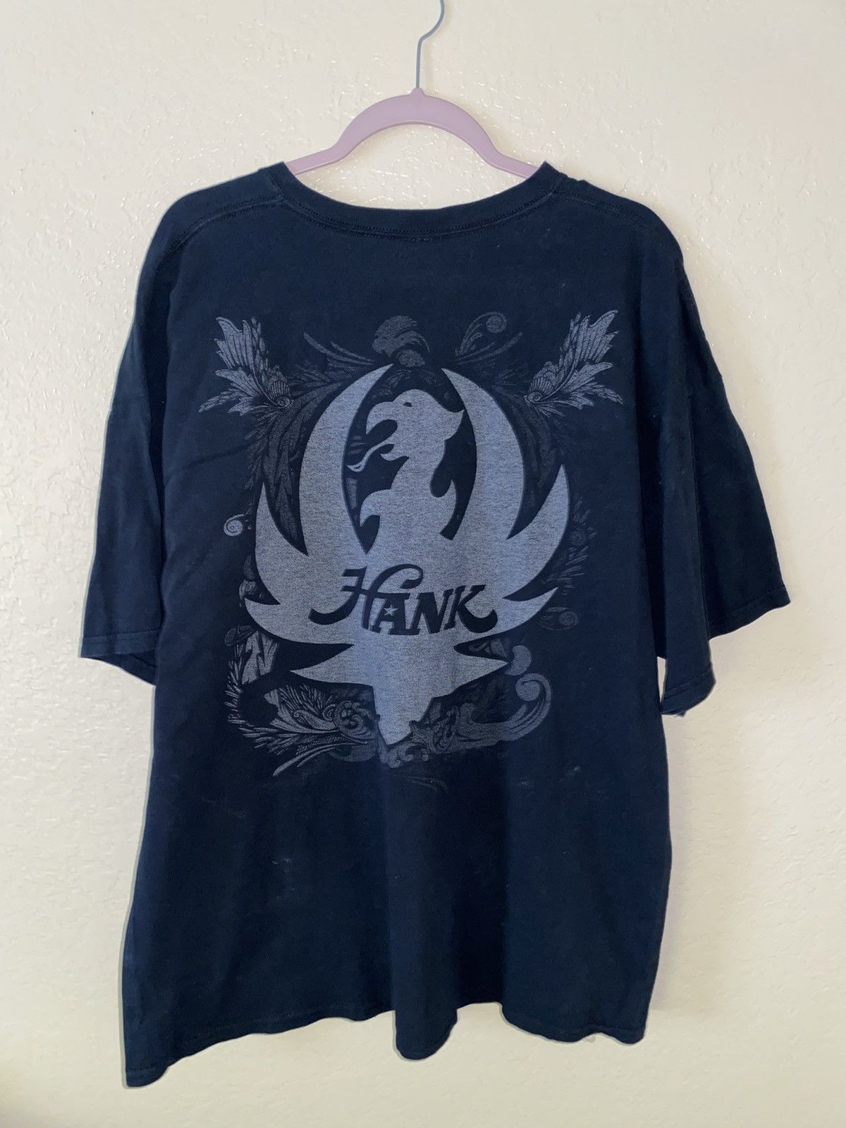Vintage Hank Williams Bocephus Vintage T- shirt Size US XL / EU 56 / 4 - 2 Thumbnail