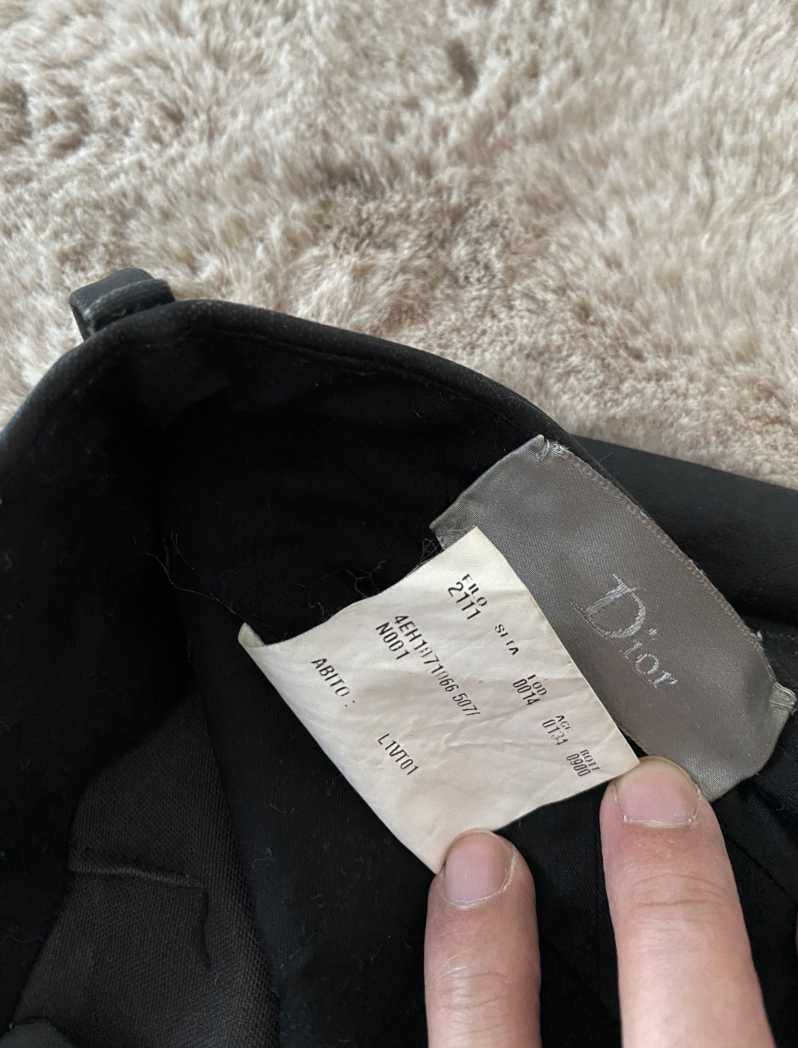 Dior Dior Homme Waxed Leather Like Pants Hedi Slimane Era Size US 30 / EU 46 - 3 Thumbnail