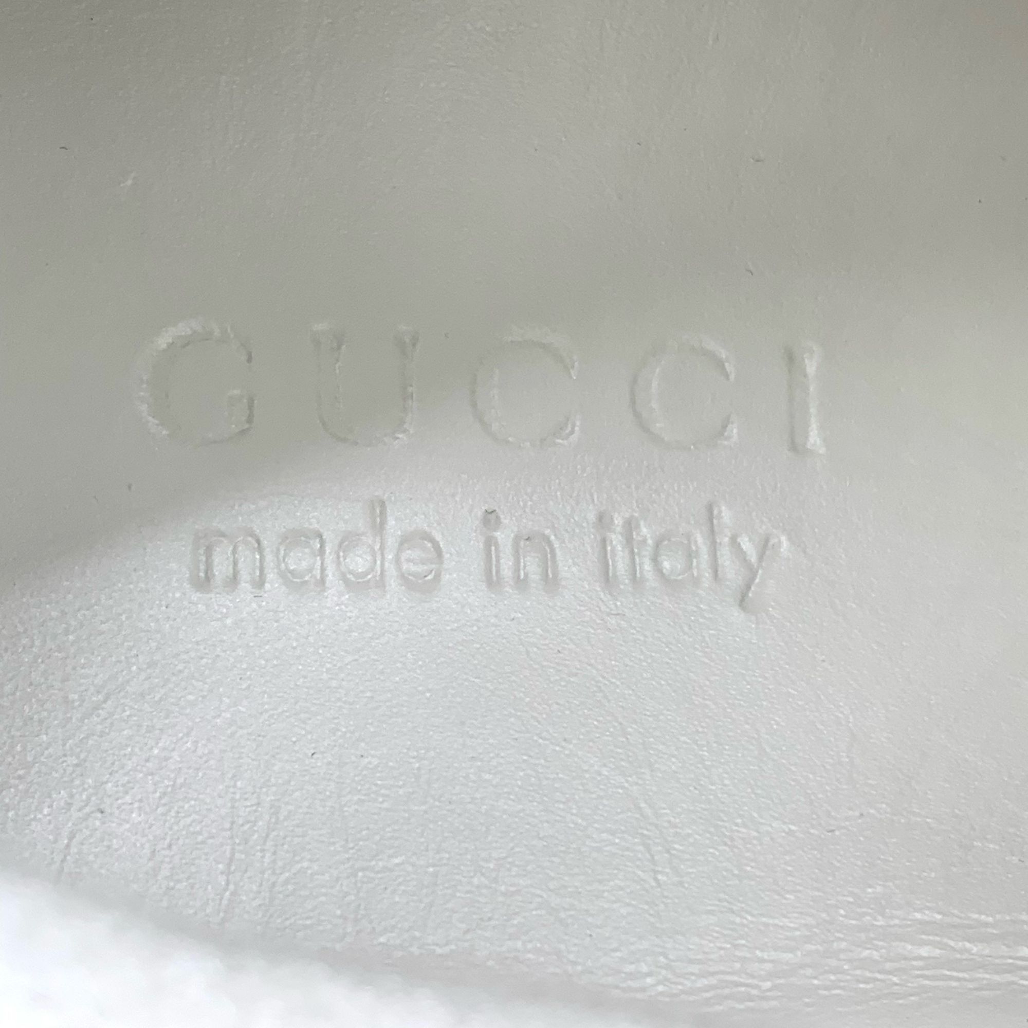 Gucci Gucci White & Green GG Logo Lace-Up Sneakers 8.5 With Origin Size US 8.5 / IT 38.5 - 3 Thumbnail
