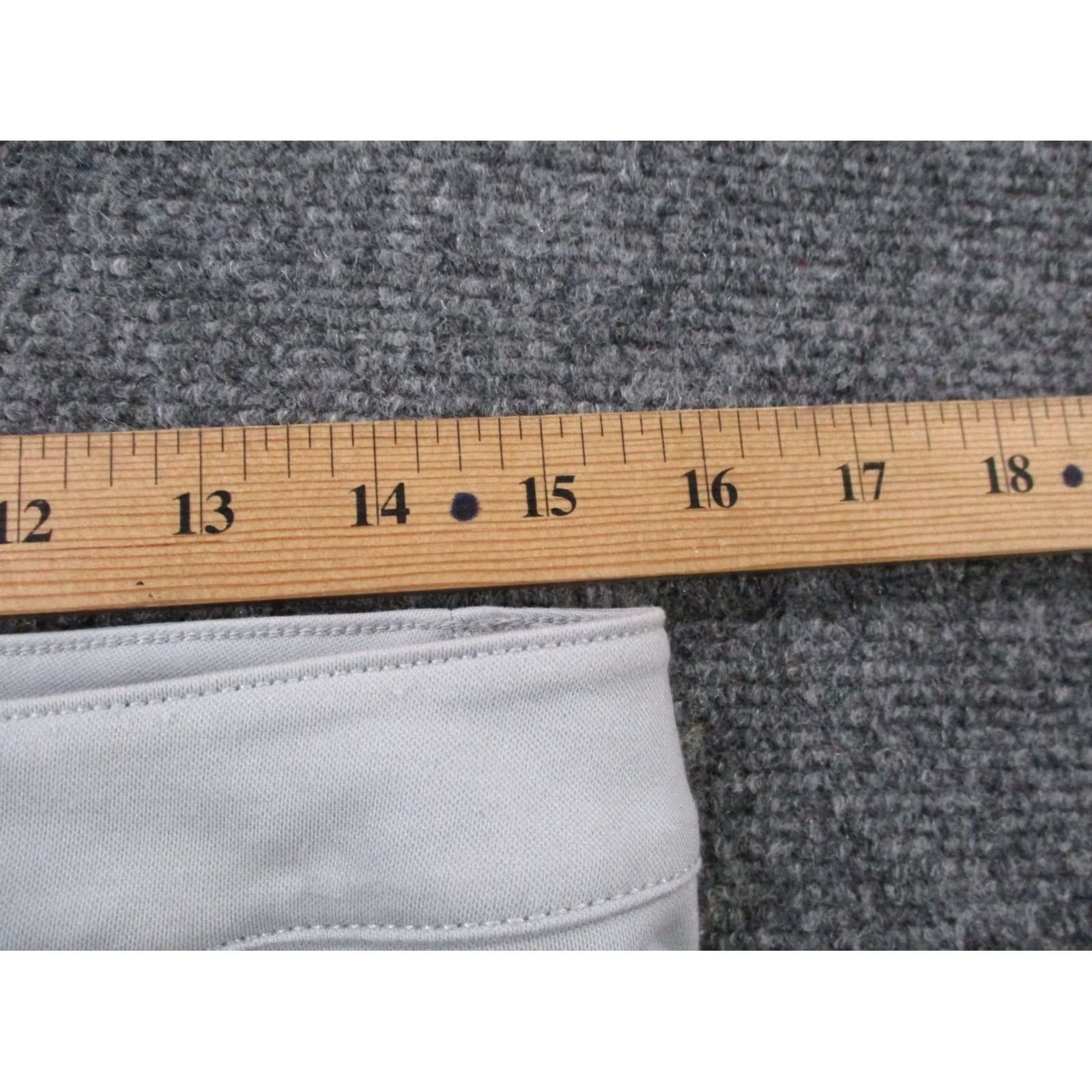 Vintage BYLT Pants Mens 33 Gray Chino Tapered Skinny Business Dress Stretch Pants Regular Size 33 Gray BYLT Mens pants Chino Tapered Skinny Dress Size US 31 - 6 Thumbnail