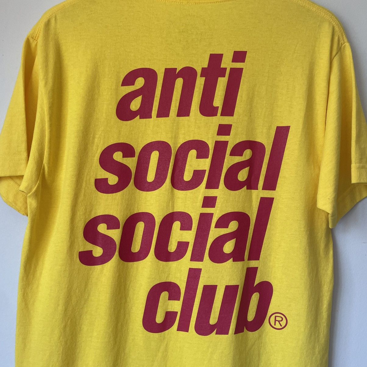 Anti Social Social Club Anti Social Social Club Underglow Rose Tee 'Yellow' Size M / US 6-8 / IT 42-44 - 3 Thumbnail