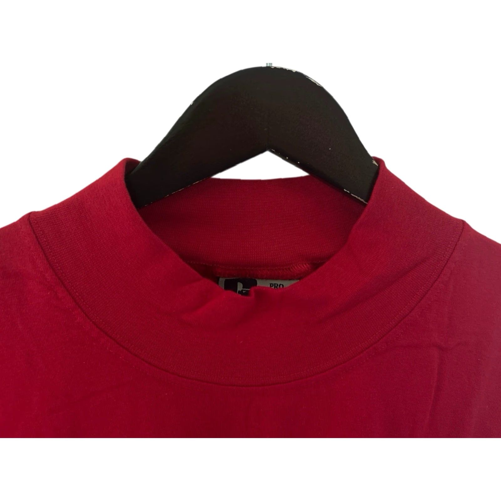 Russell Athletic VINTAGE Russell Athletic Pro Cotton Mock Neck Shirt Mens XL NOS NWT 90s Red Cotton Mock Neck Shirt Mens XL 90s Russell Athletic Pro Cotton Nokia? Size US XL / EU 56 / 4 - 4 Thumbnail