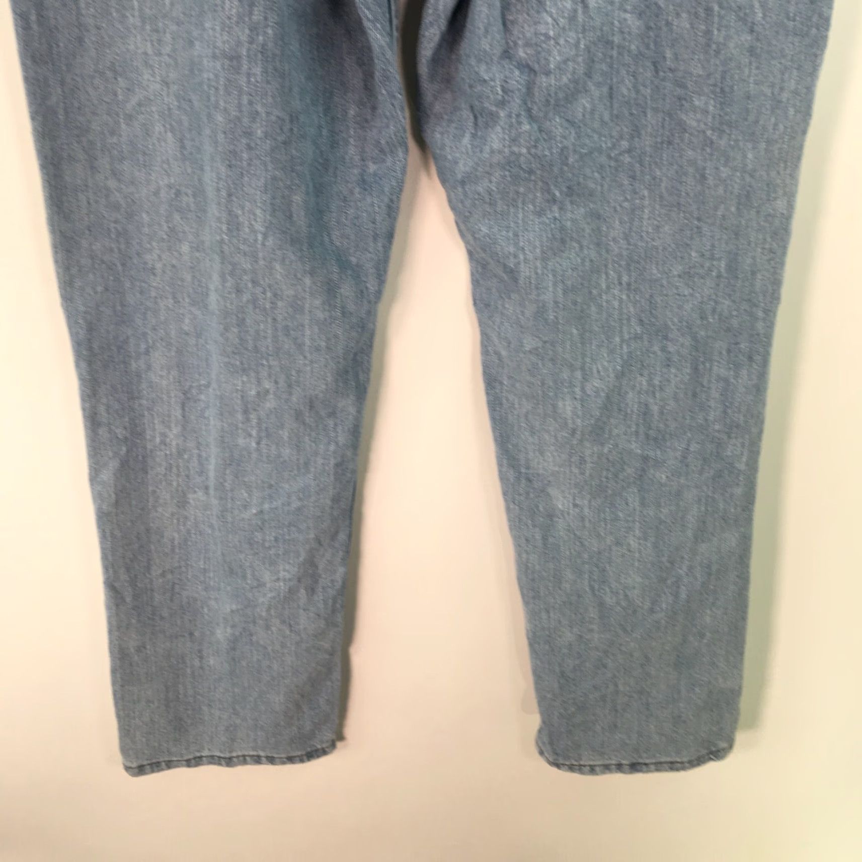 Vintage Riders Blue Denim Straight Jeans Women's Size 12 Regular Fit Stretch 34X32 Size 34" / US 12 / IT 48 - 6 Thumbnail