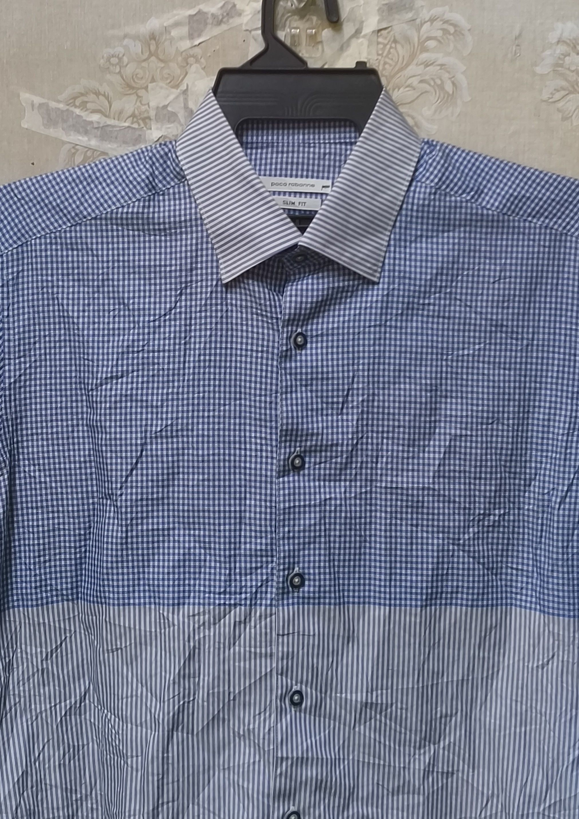 Japanese Brand Paco Robanne Office Shirt Size US M / EU 48-50 / 2 - 3 Thumbnail