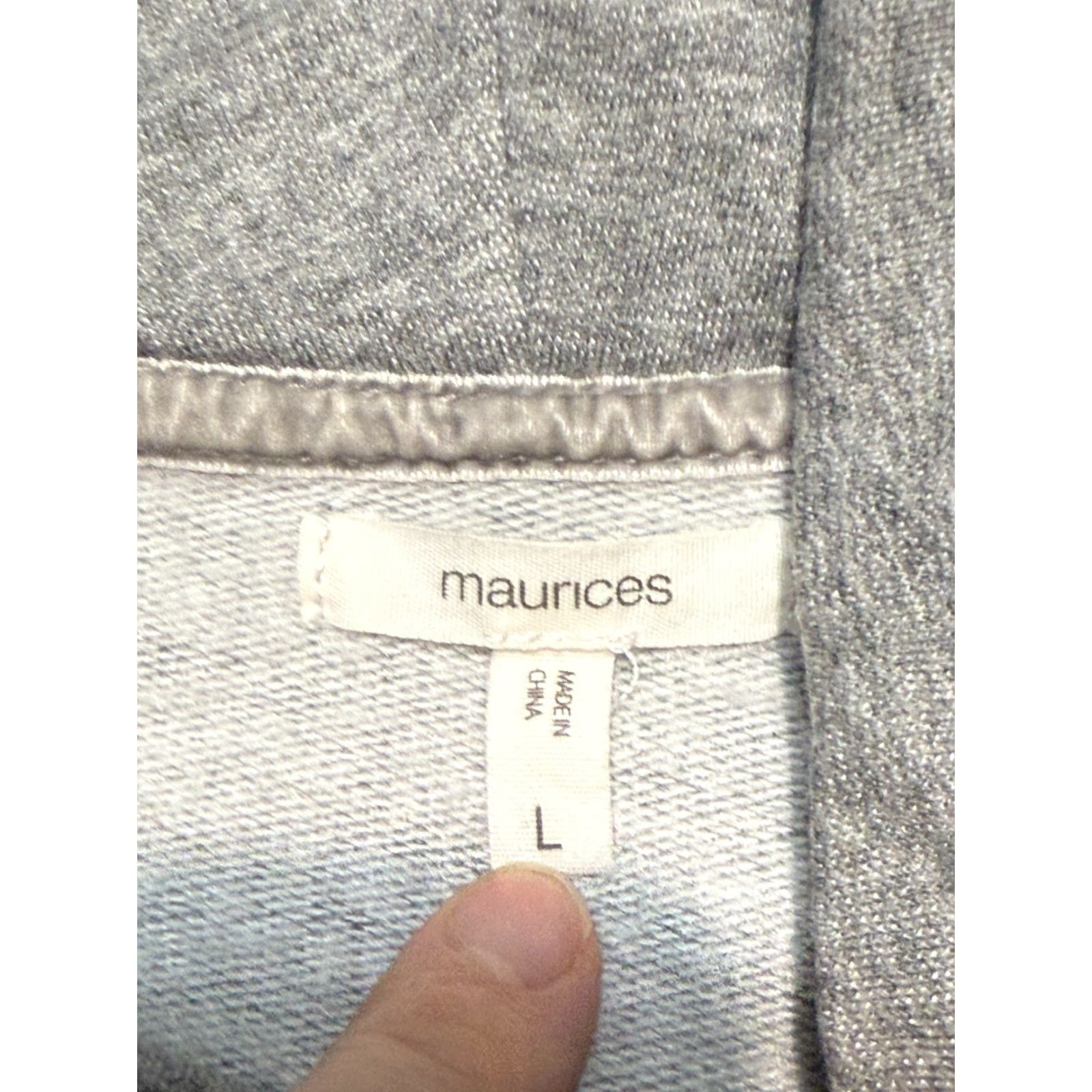 Vintage Maurices Sweater Women's Large Black White Grey Pullover Turtleneck Knit Casual Pullover Fall Winter Size Large Womens Size L / US 10 / IT 46 - 5 Thumbnail