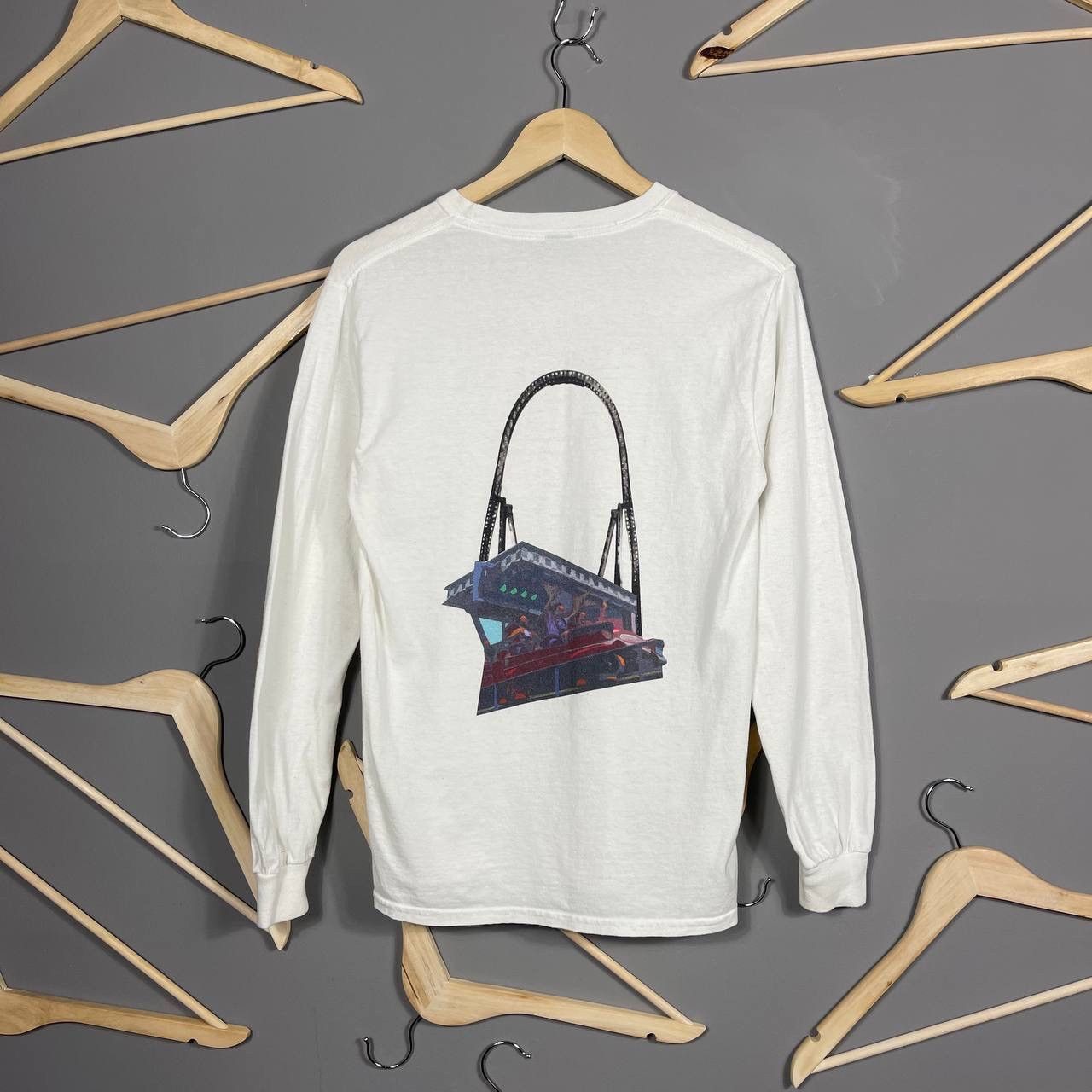 Band Tees × Vintage It Broke Minimalist Graphic Long Sleeve Tee Size US S / EU 44-46 / 1 - 2 Thumbnail