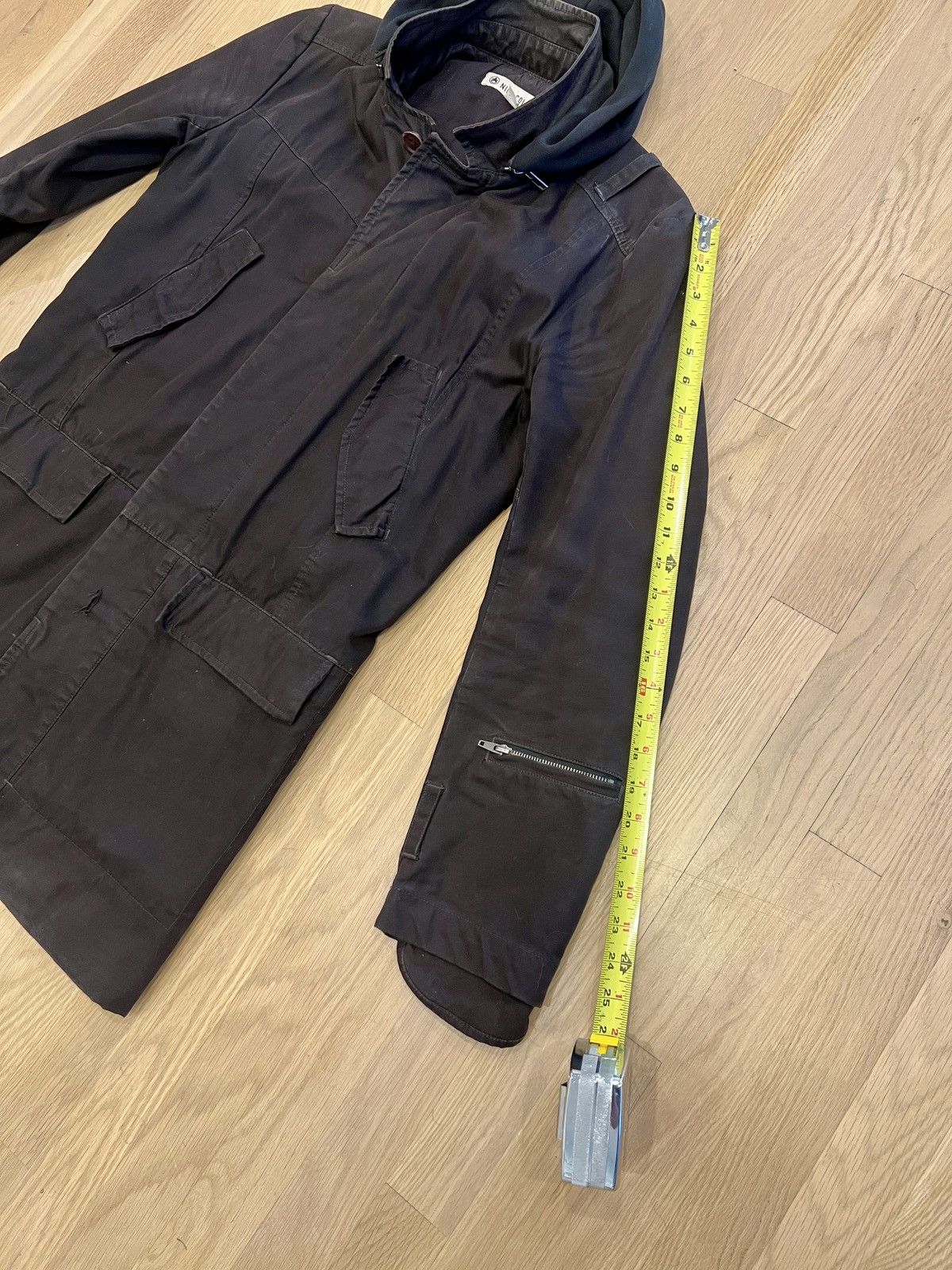 Nice Collective Nice Collective Asymmetrical, Y2K, military coat Size US S / EU 44-46 / 1 - 3 Thumbnail