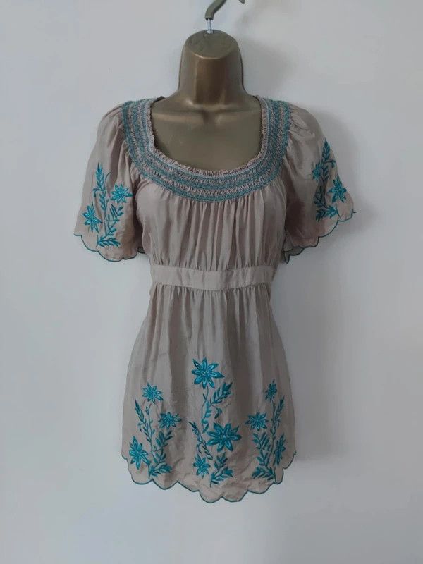 Vintage Vintage short sleeved top Size L / US 10 / IT 46 - 9 Thumbnail