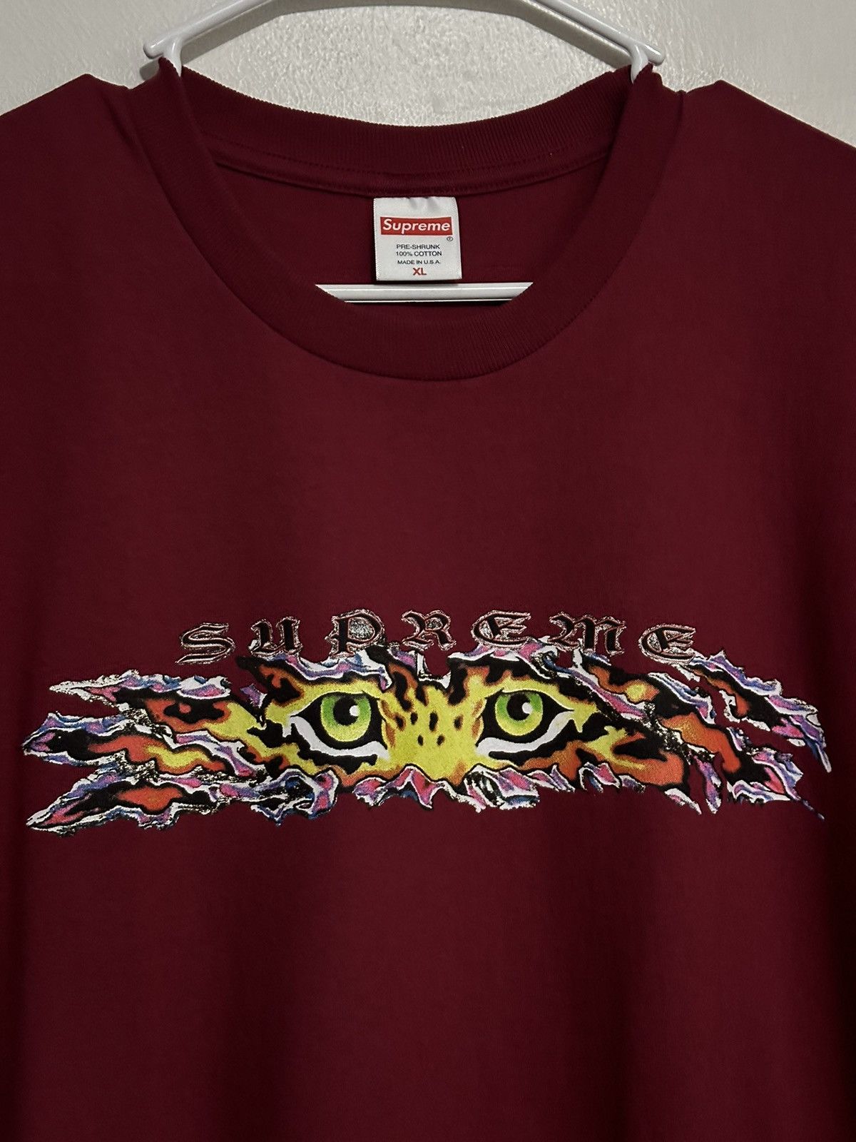 Supreme Supreme Eyes Tee Size US XL / EU 56 / 4 - 2 Thumbnail
