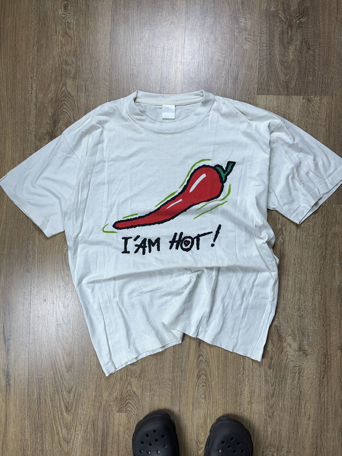 image of Band Tees x Vintage 90's Red Hot Chili Peppers Rhcp Bootleg Vintage Band T-Shirt in White (Size XL)