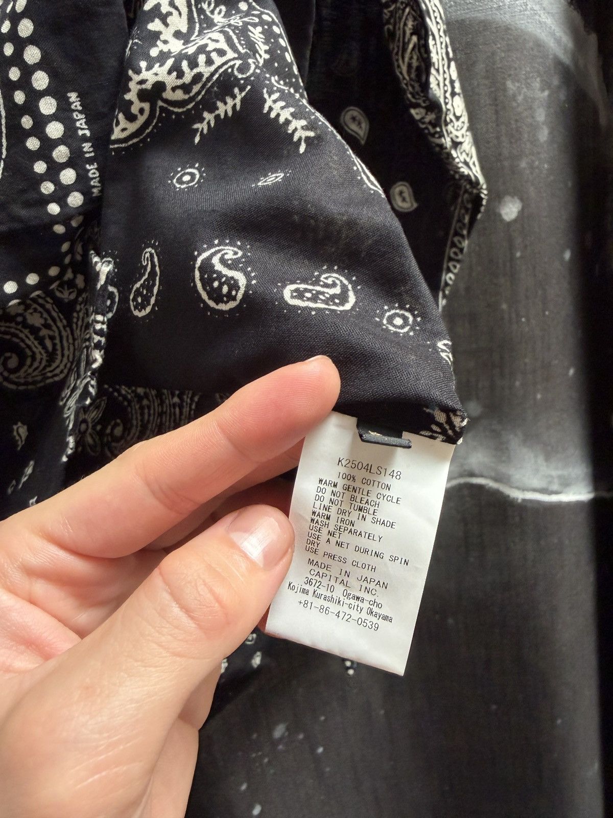 Kapital Kapital Bandana Print Shirt Size US M / EU 48-50 / 2 - 5 Thumbnail