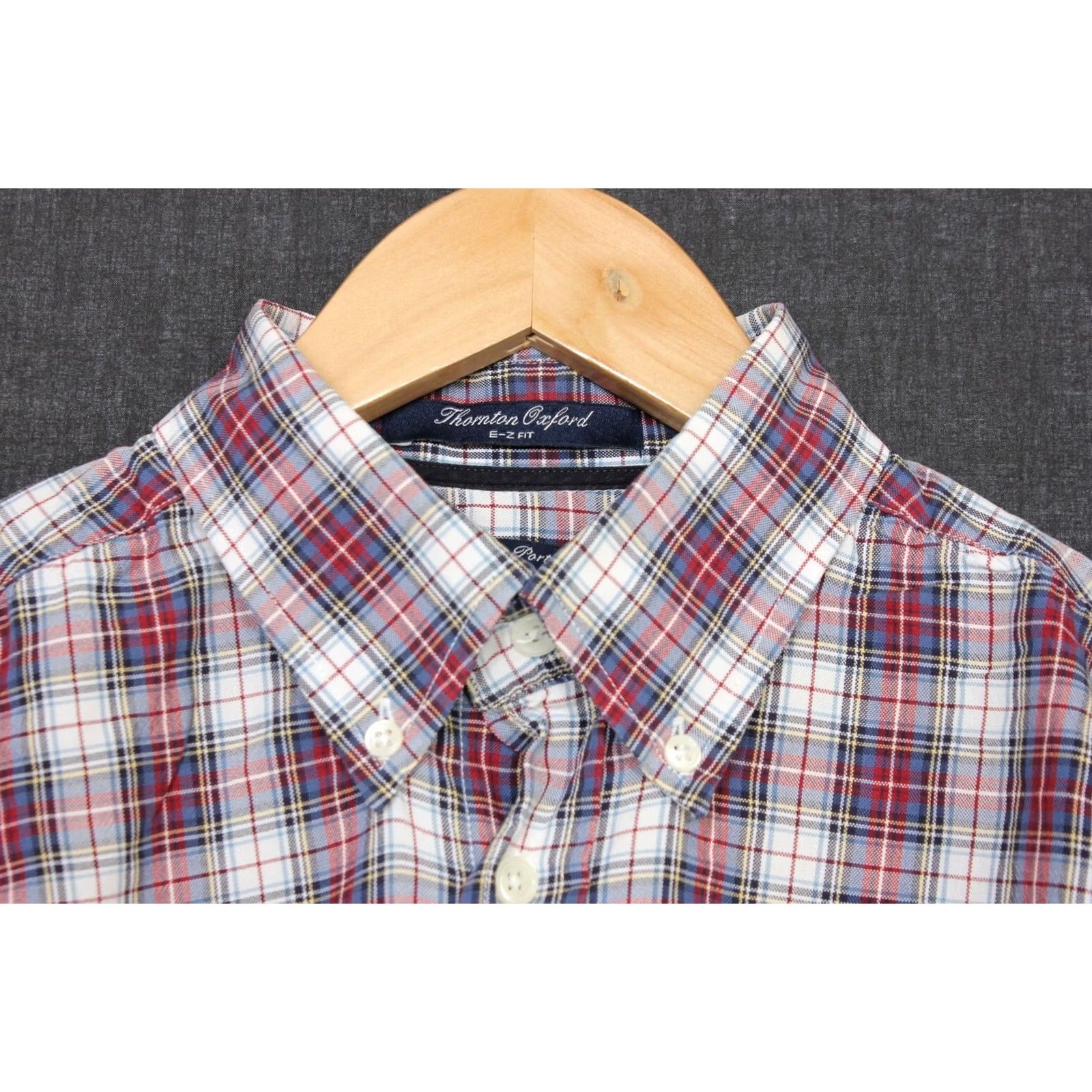 Gant GANT THORNTON OXFORD E-Z Fit Check Plaid Casual Shirt Long Sleeve Men M Size US M / EU 48-50 / 2 - 6 Thumbnail