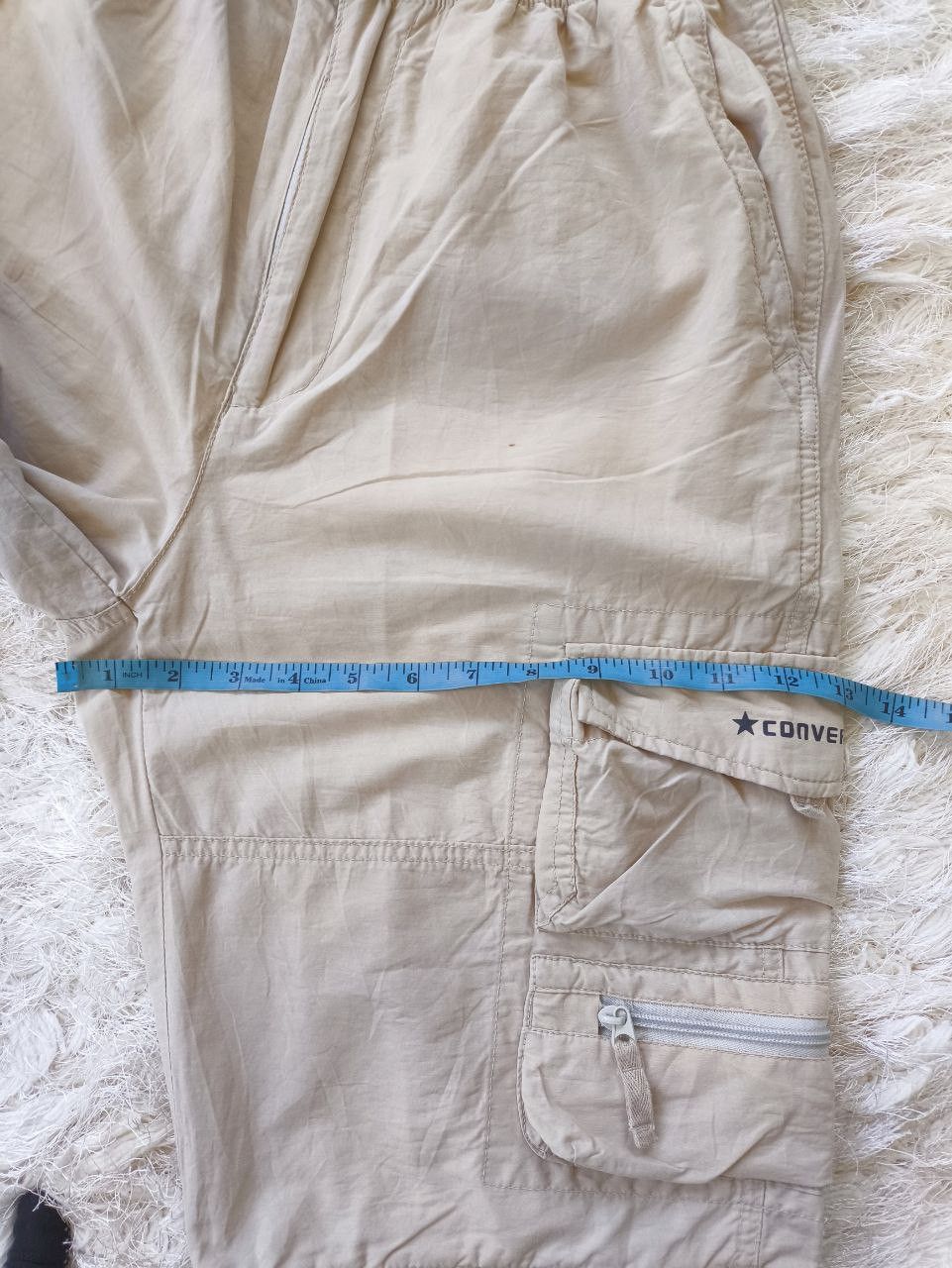 Converse CONVERSE 3/4 Multipocket Cargo Quarter Pants (2 in 1) Size US 26 / EU 42 - 10 Thumbnail