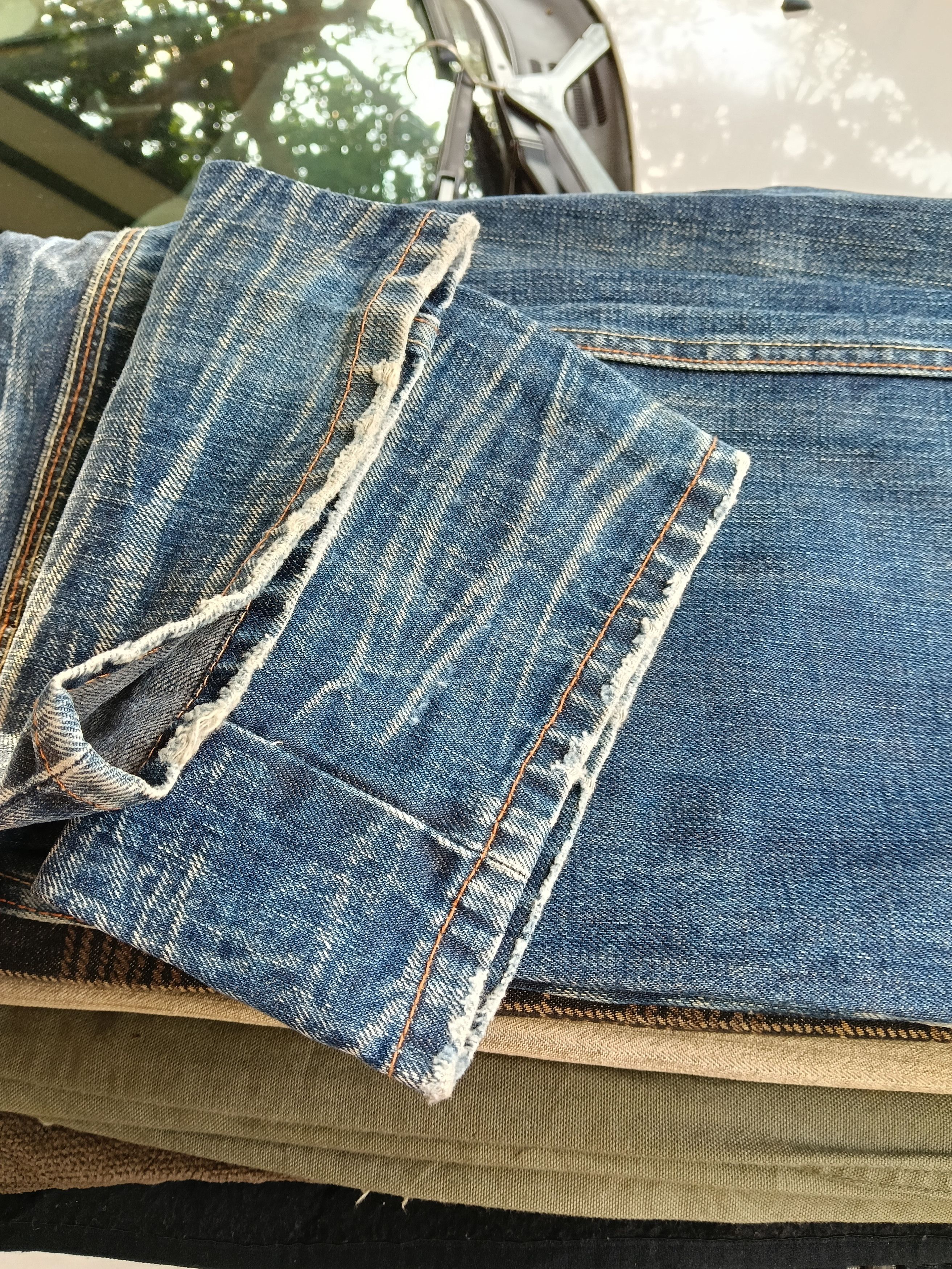 Japanese Brand 💥Flared Osaka Big Train Denim 💥 Size US 32 / EU 48 - 11 Thumbnail