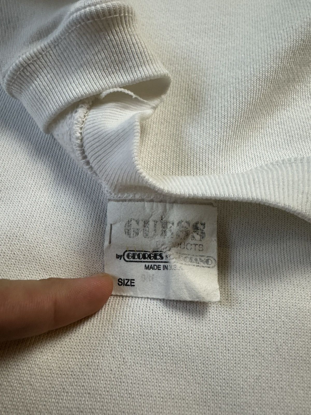 Guess Vintage Guess Products Spellout Crewneck Medium Size US M / EU 48-50 / 2 - 3 Thumbnail