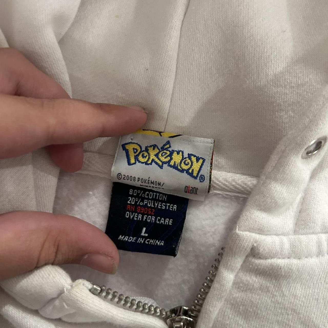 Giant 2008 Vintage Nintendo Pokémon Character Cast Zip Up Jacket Size US L / EU 52-54 / 3 - 3 Thumbnail