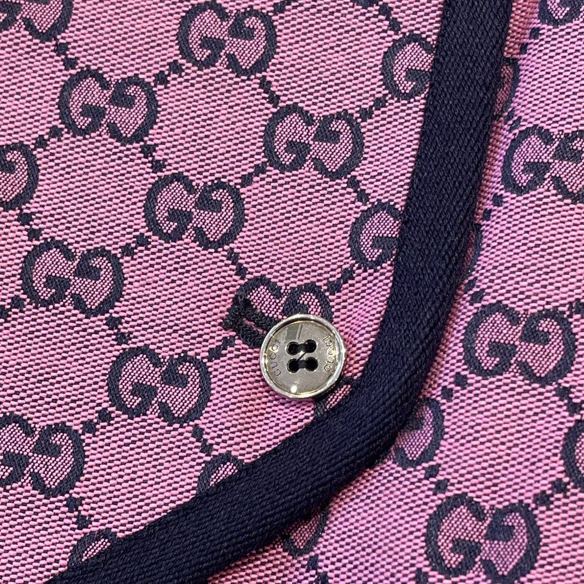 Gucci Gucci GG Monogram Dog Jacket Coat Pink Size M / US 6-8 / IT 42-44 - 4 Thumbnail