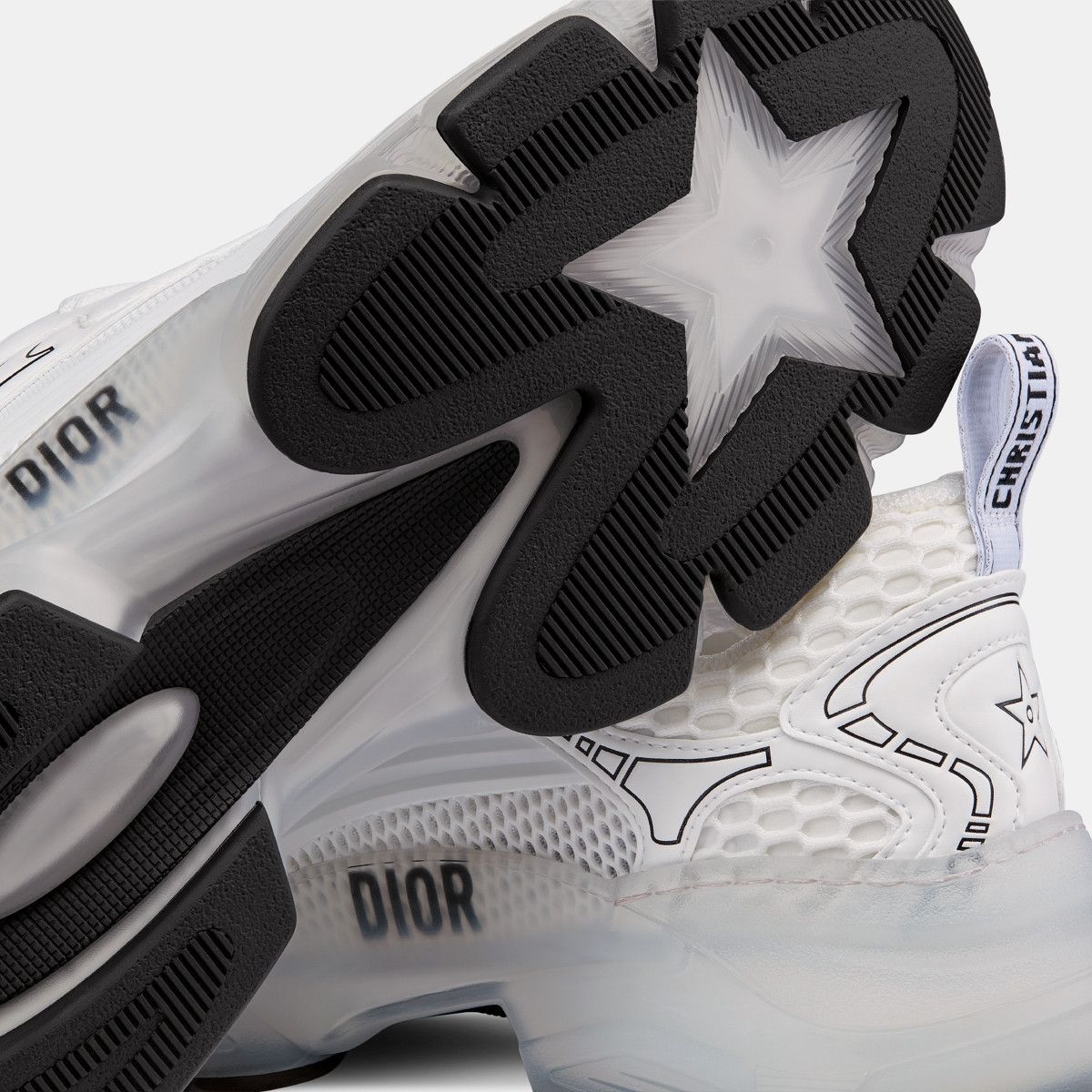 Dior o1w1db10326 Dior Vibe Sneaker in White Size US 11 / IT 41 - 4 Thumbnail