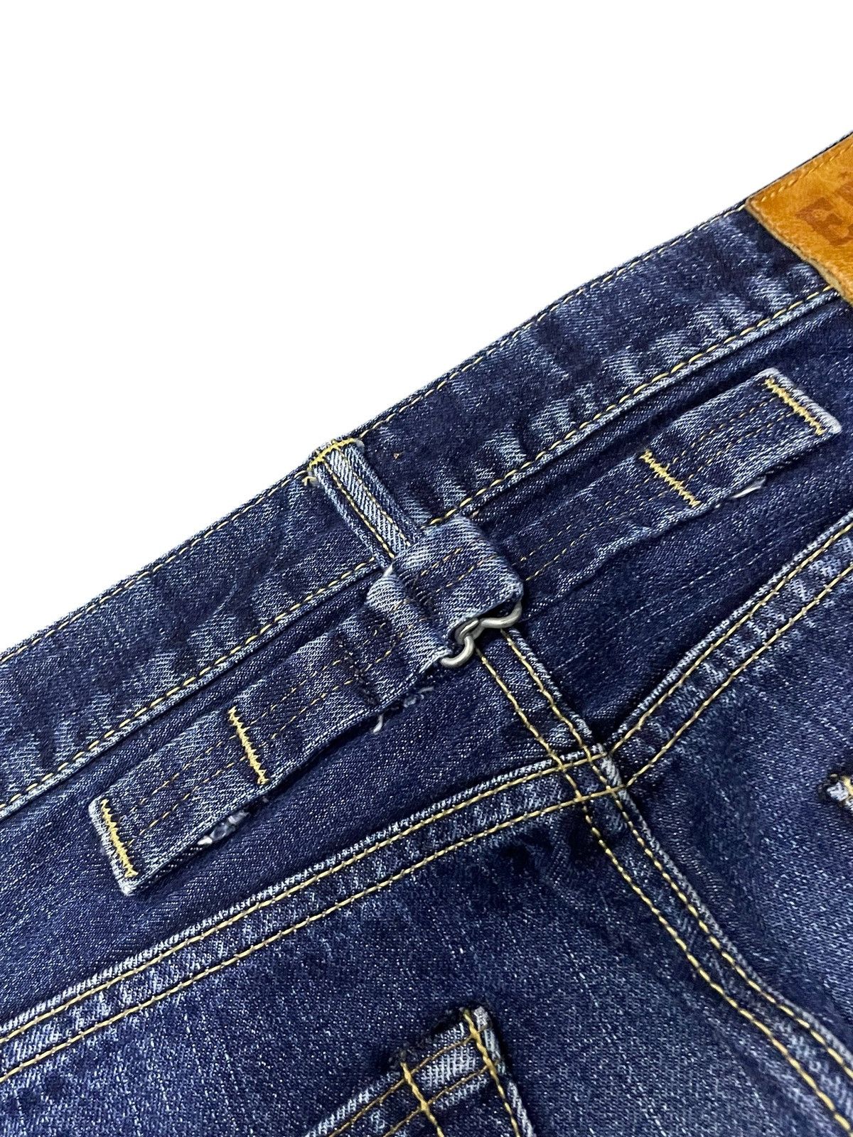 Edwin Rare Edwin 505 Z Selvedge Buckle Back Baggy Loose Jeans Size US 34 / EU 50 - 22 Thumbnail