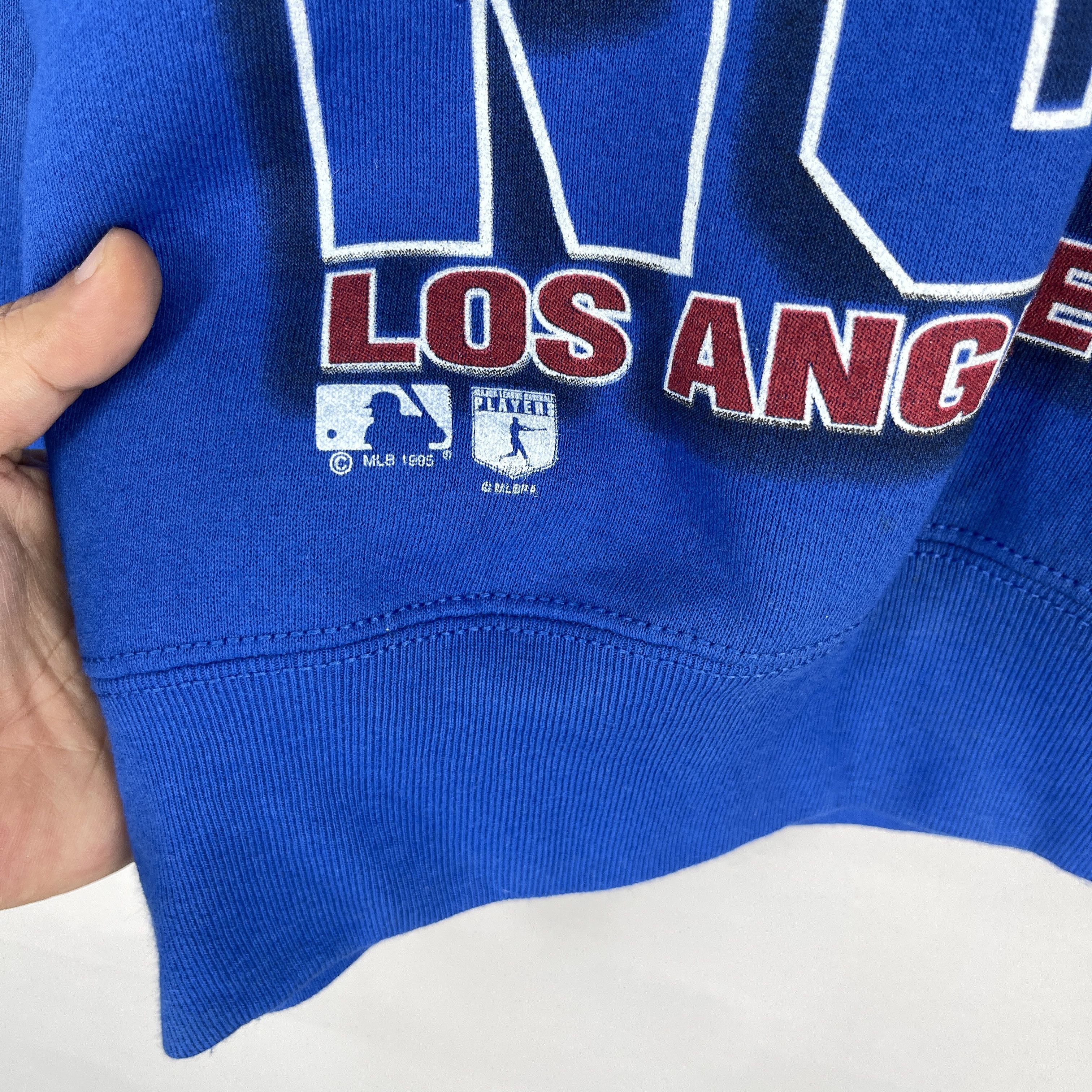 MLB Vintage 1990s HIDEO NOMO Dodgers Mlb Crewneck Sweatshirt Size US M / EU 48-50 / 2 - 3 Thumbnail