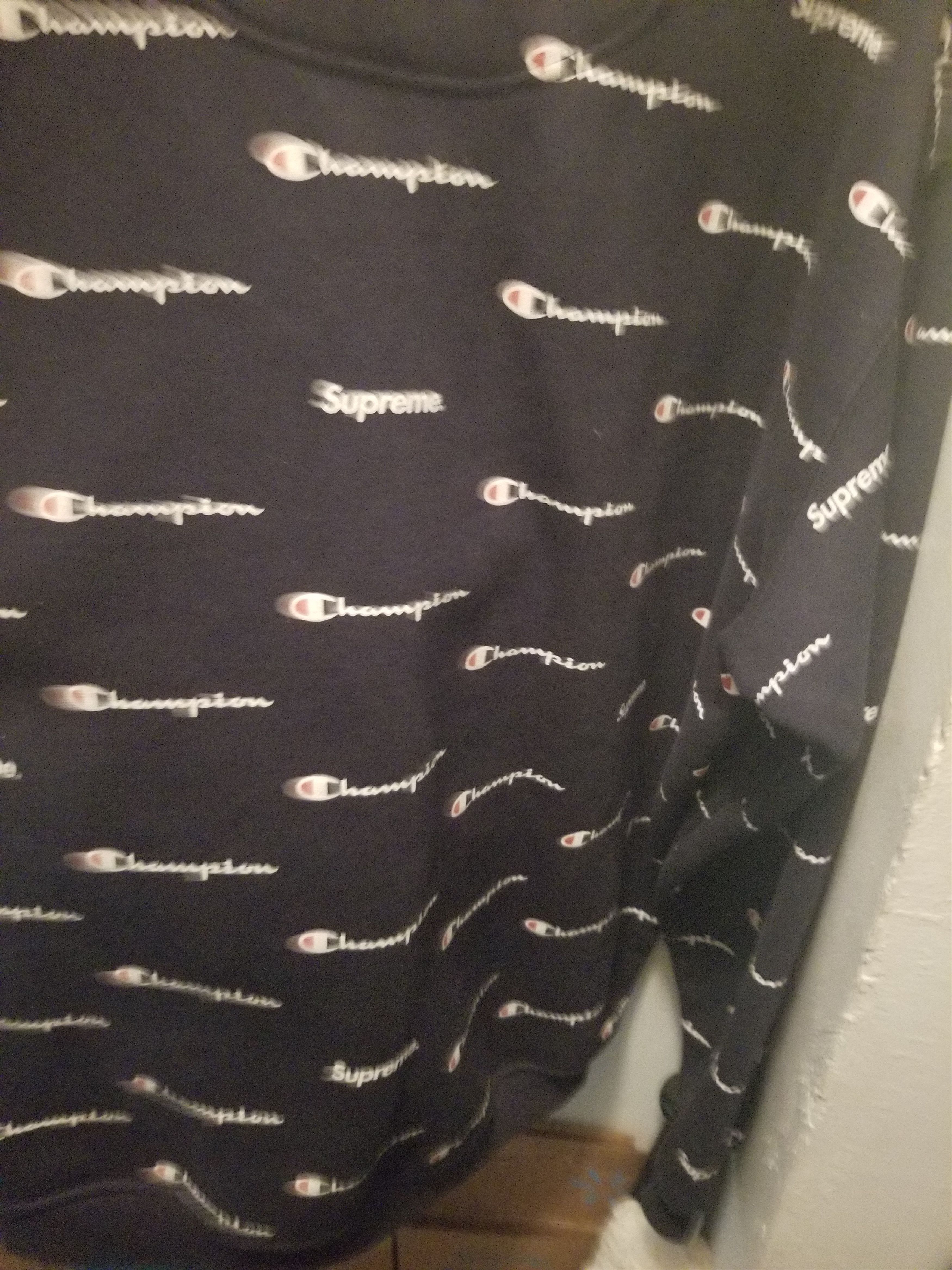 Supreme Supreme x Champion All Over Print Crewneck Size US XL / EU 56 / 4 - 1 Thumbnail