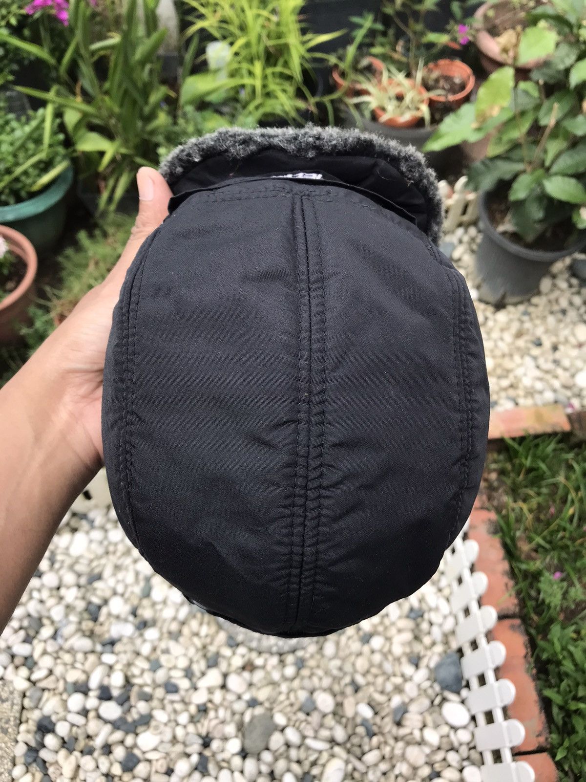 Japanese Brand × Vintage AUTHENTIC FUR TRIM WINTER TRAPPER HAT WITH EAR WARMER FLAPS Size ONE SIZE - 6 Thumbnail