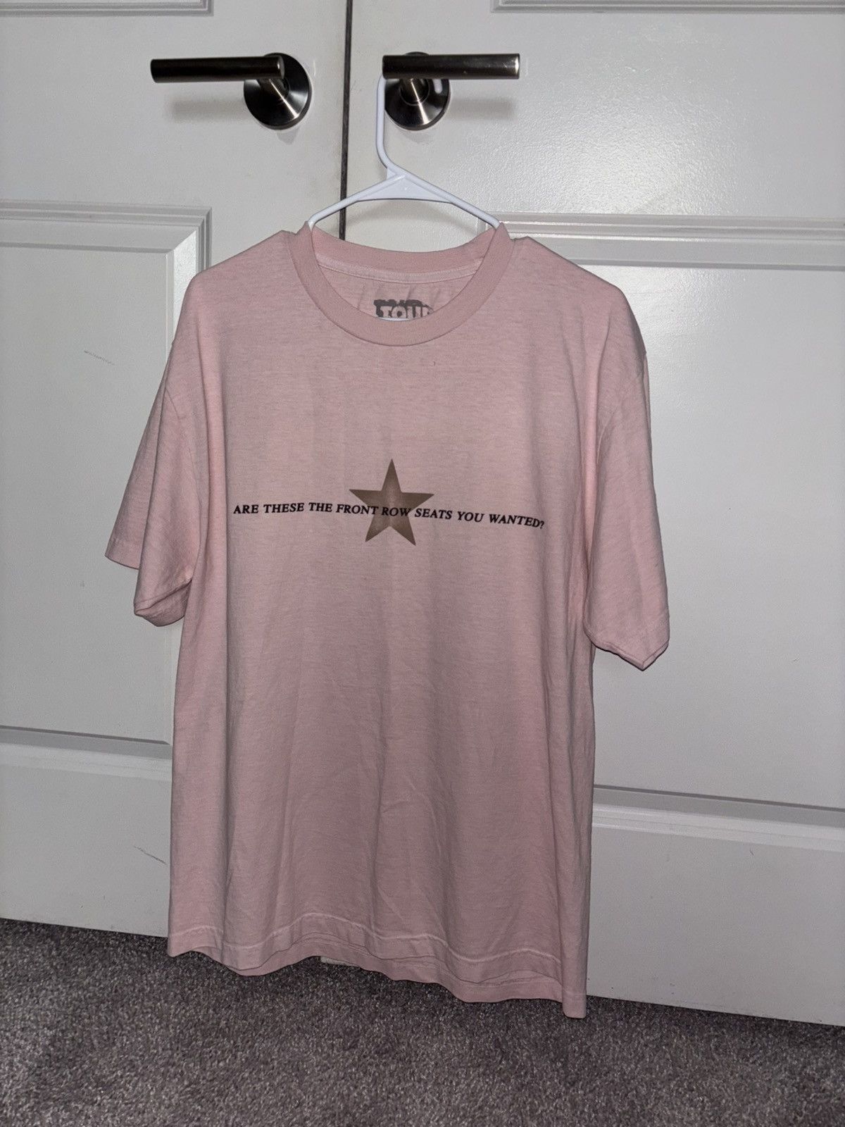 Travis Scott Pink star tee