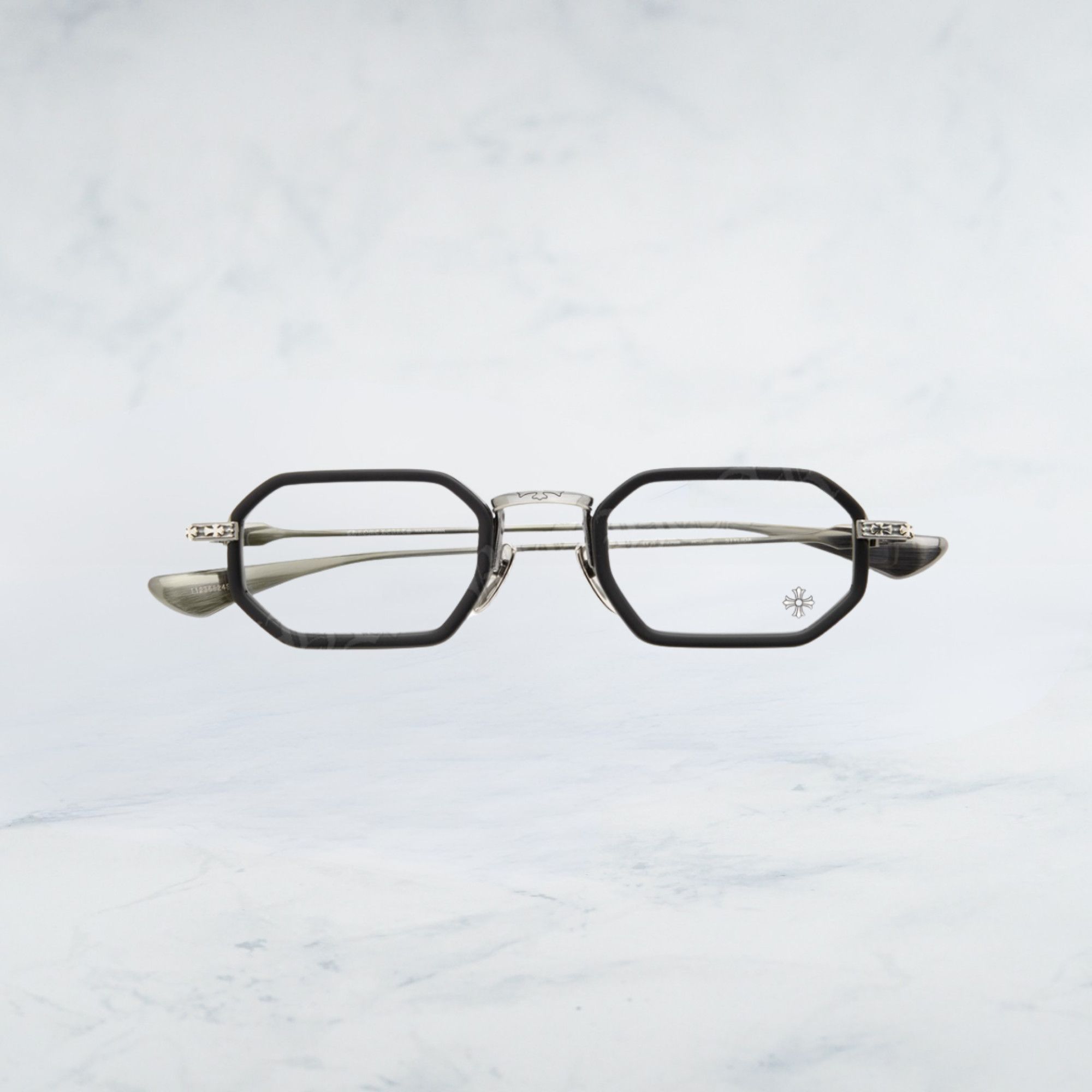 Chrome Hearts CHROME HEARTS STYLIDA MATTE BLACK / PEWTER Size ONE SIZE - 2 Thumbnail