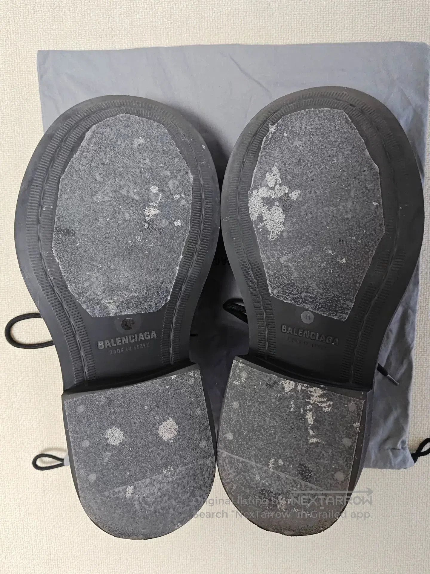 Balenciaga balenciaga black steroid derby shoes. Size US 8.5 / EU 41-42 - 5 Thumbnail