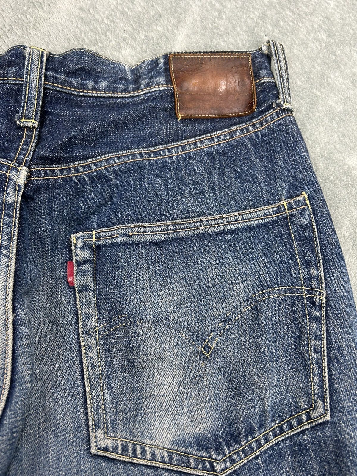 Sugar Cane Vintage Fortune & Co 80’s Hidden Rivet Washed Denim Size US 30 / EU 46 - 11 Thumbnail