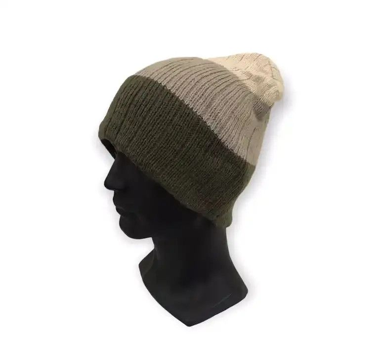 Japanese Brand × Vintage Japanese Brand Tone Colour Beanie Hat Size ONE SIZE - 1 Thumbnail
