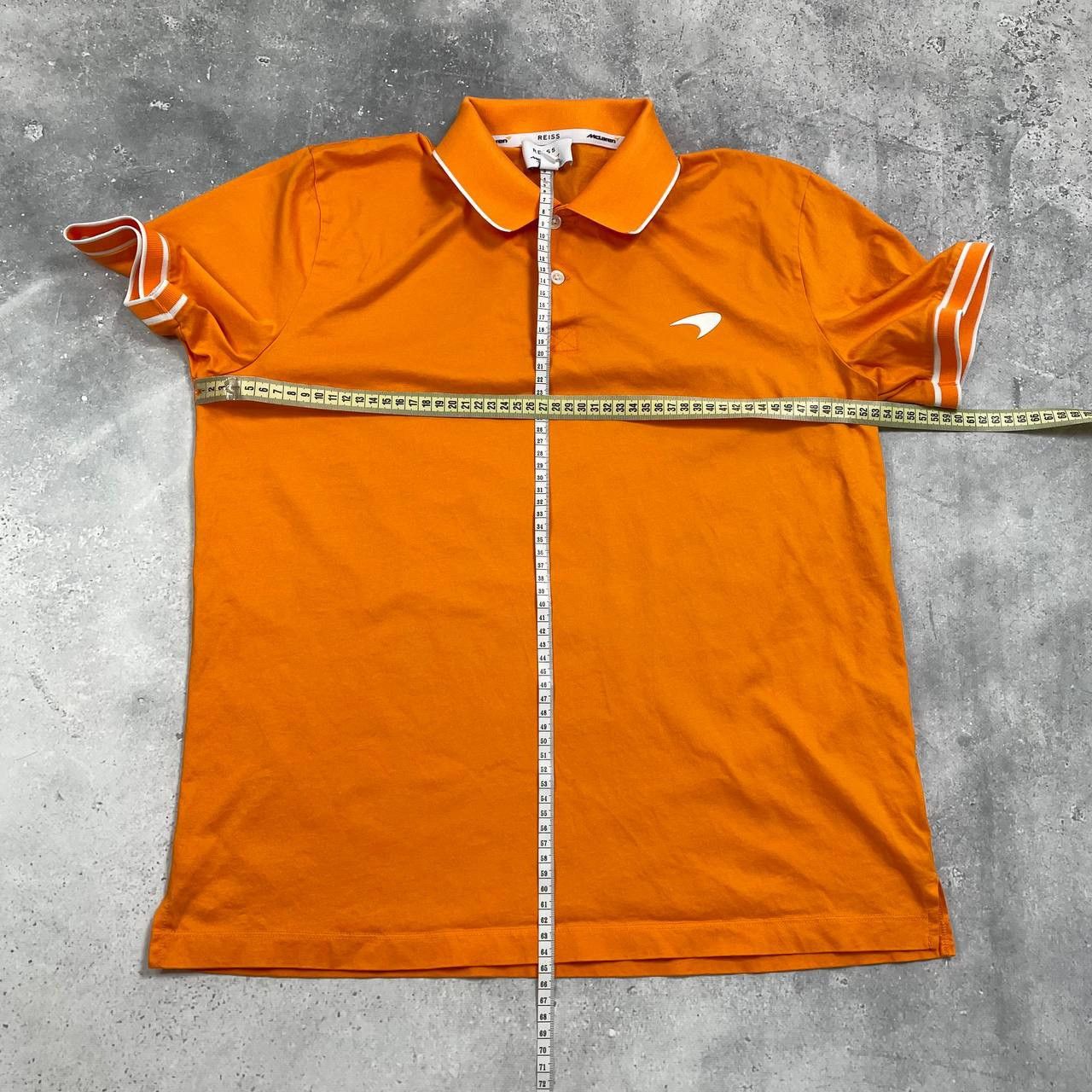 Reiss REISS x McLaren F1 Crypto Polo Shirt Orange Size L Size US L / EU 52-54 / 3 - 5 Thumbnail