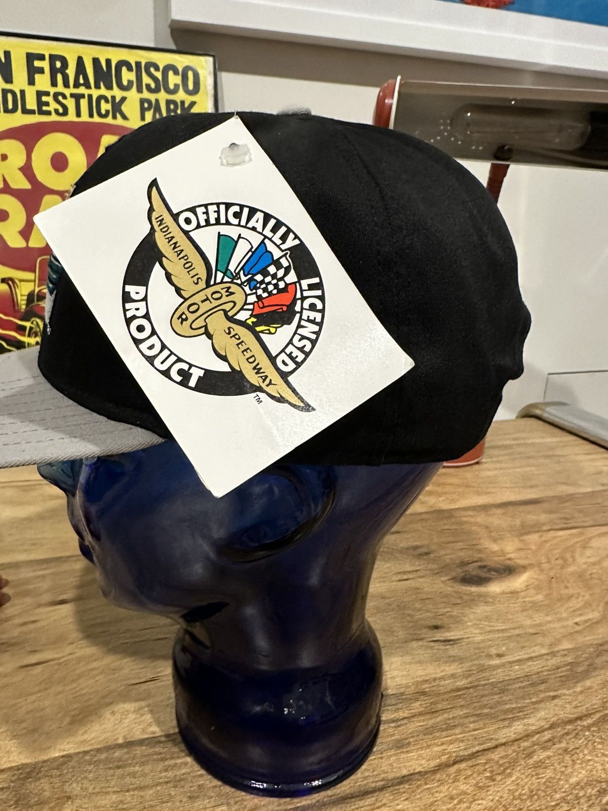 Vintage Vintage 1995 Indianapolis 500 Race Hat Snapback New with Tag Size ONE SIZE - 3 Thumbnail